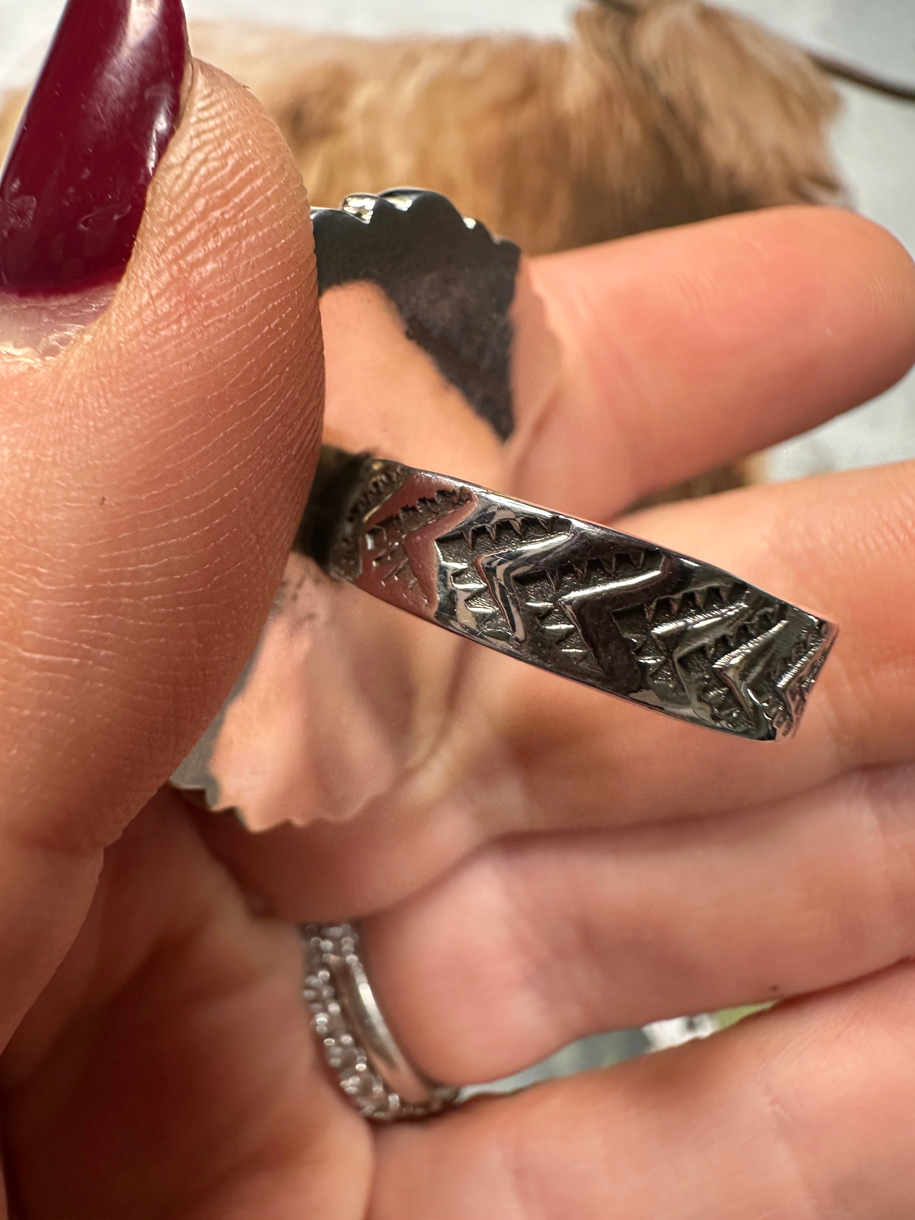 Handmade Adjustable Hot Pink Fire Opal Sterling Silver Ring