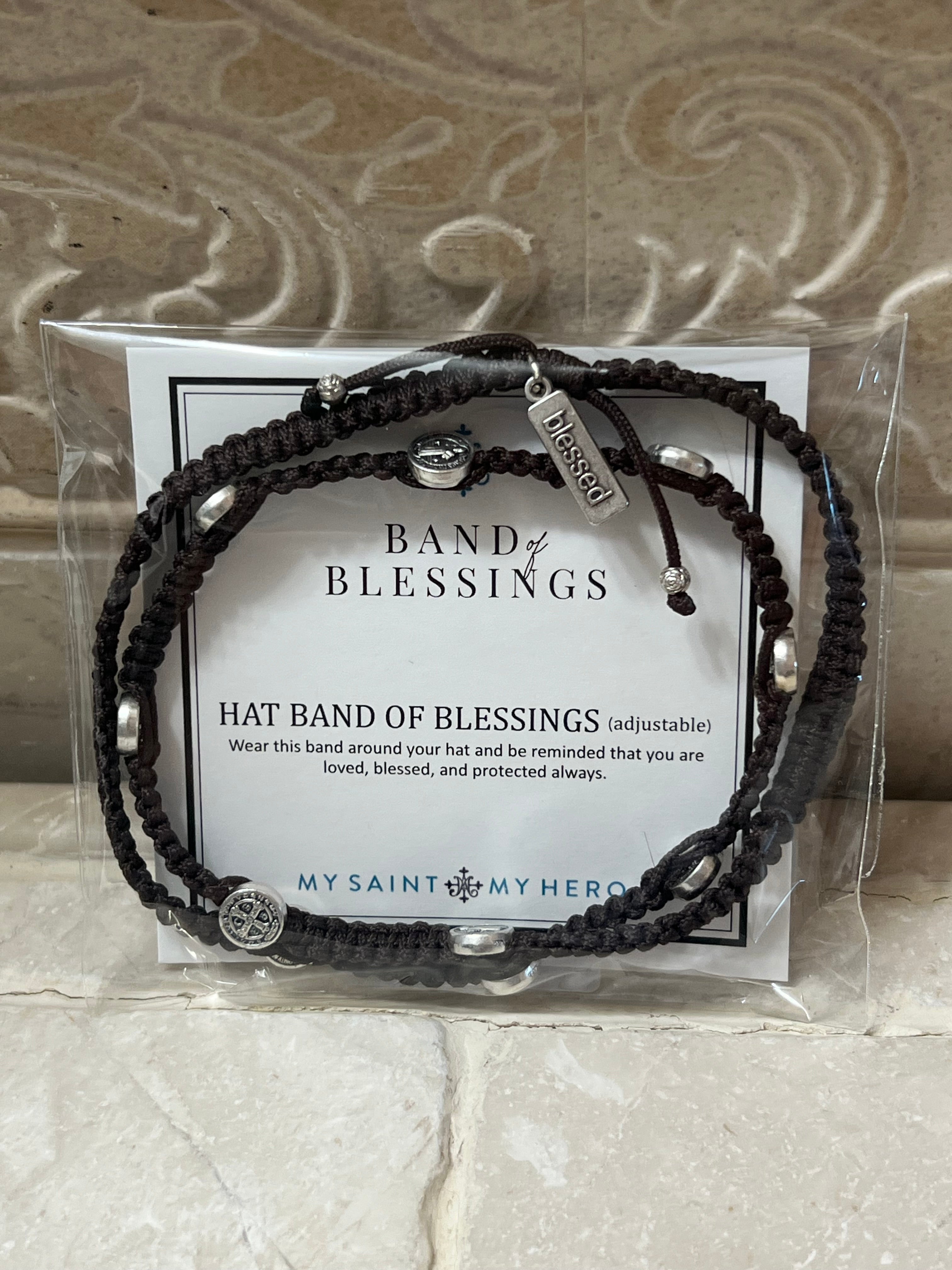 Band of Blessings Hat Band (Brown)