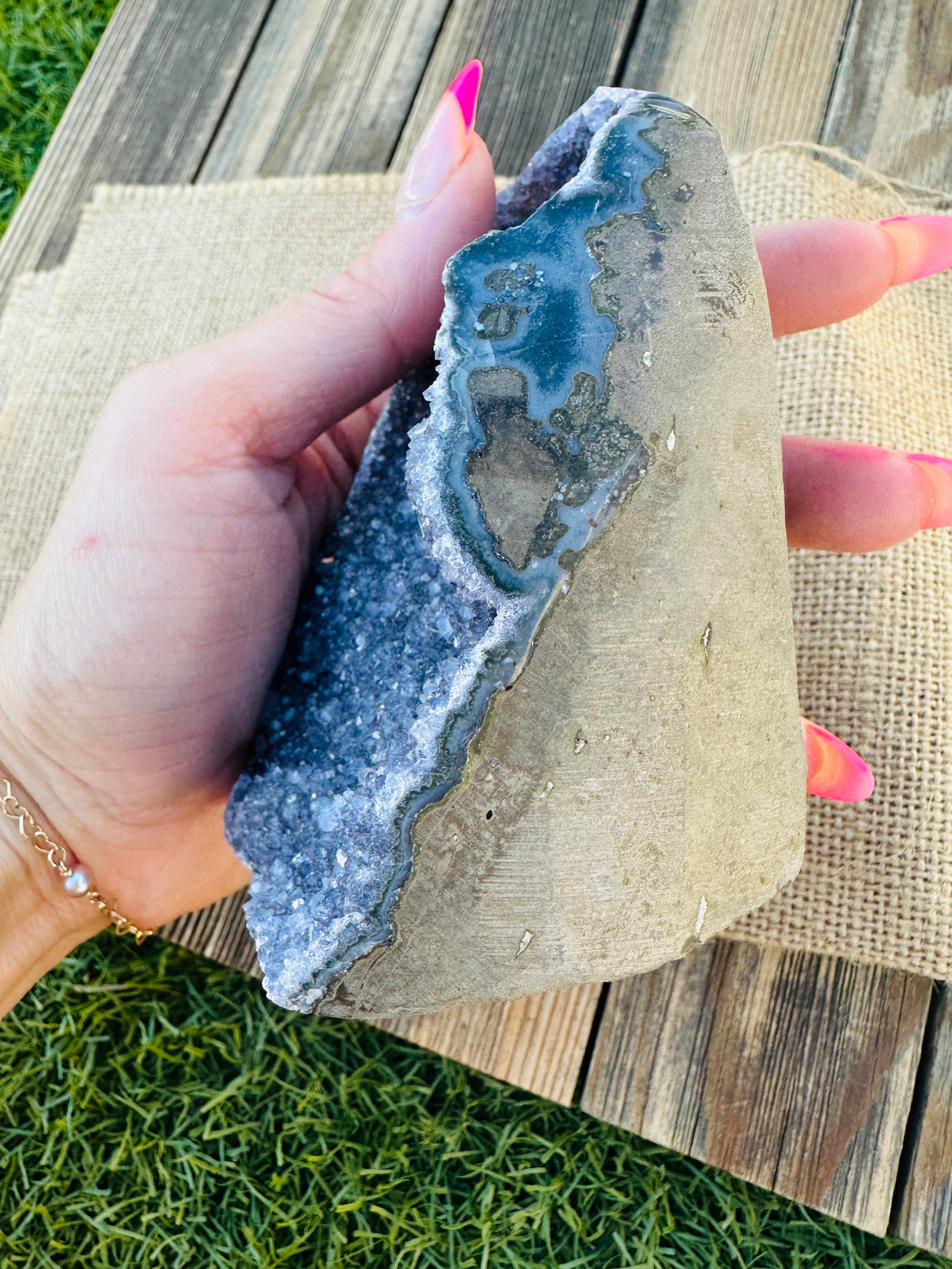 ✨ Nizhoni Crystals ✨ Amethyst Cathedral Geode