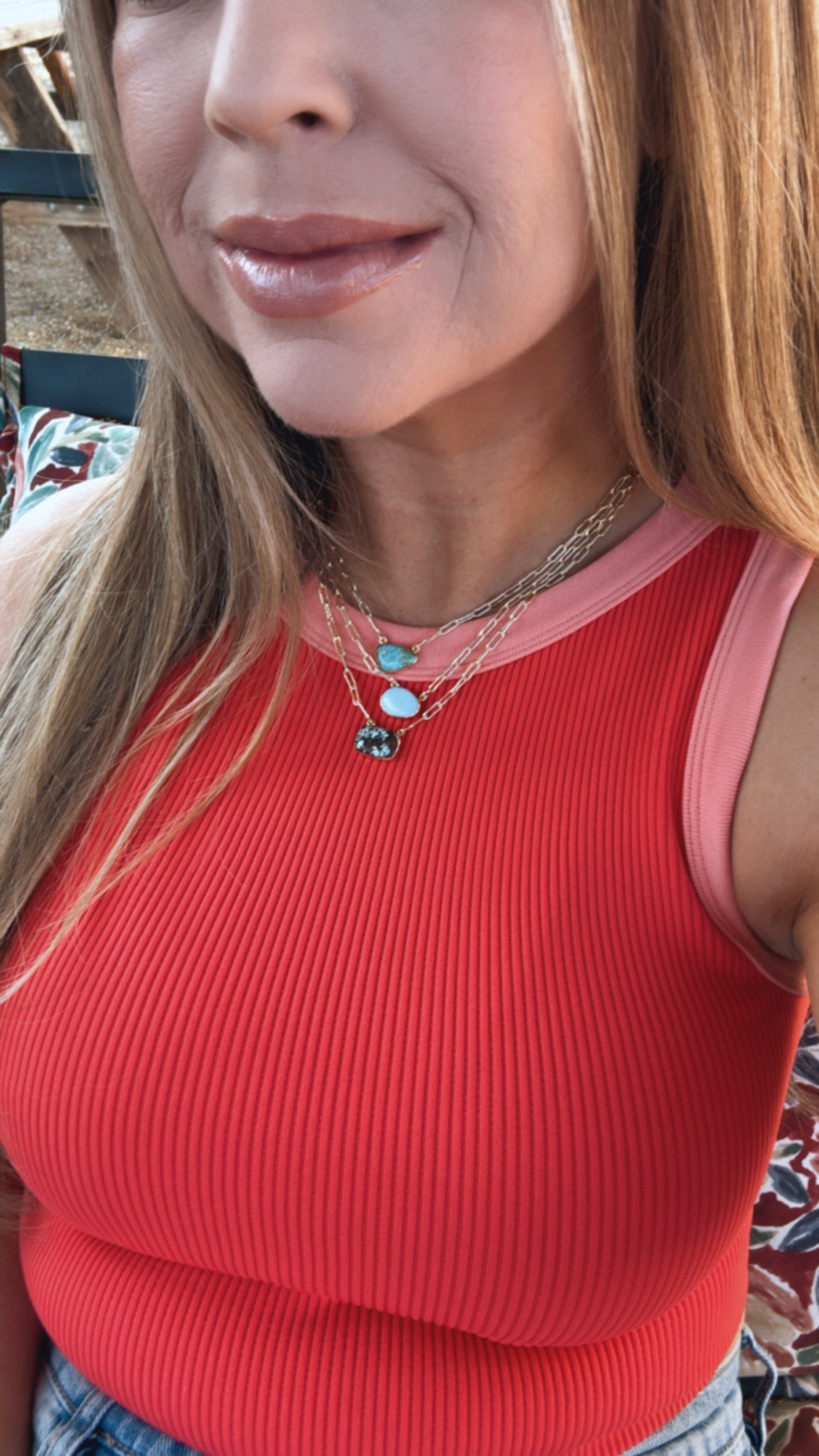 "The Golden Collection" THE JUPITER Handmade Natural Number 8 Turquoise, Golden Hills, Sonoran Mountain Turquoise Gold Plated Necklace