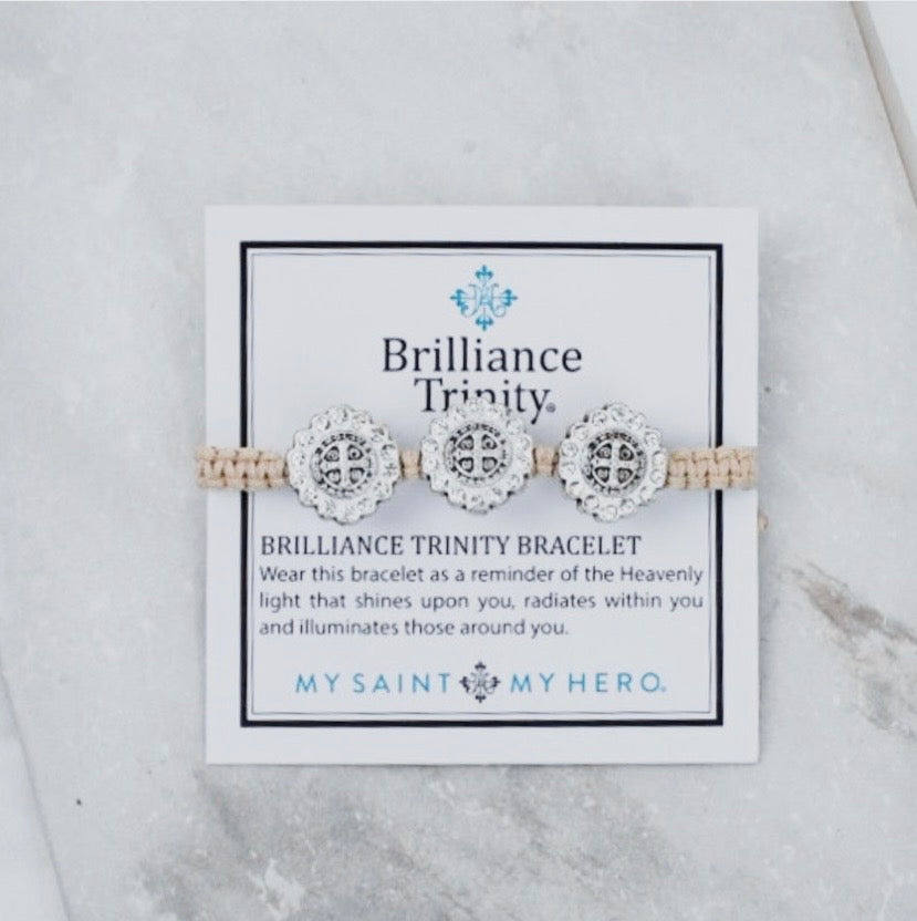 Blessed Brilliance Trinity Bracelet