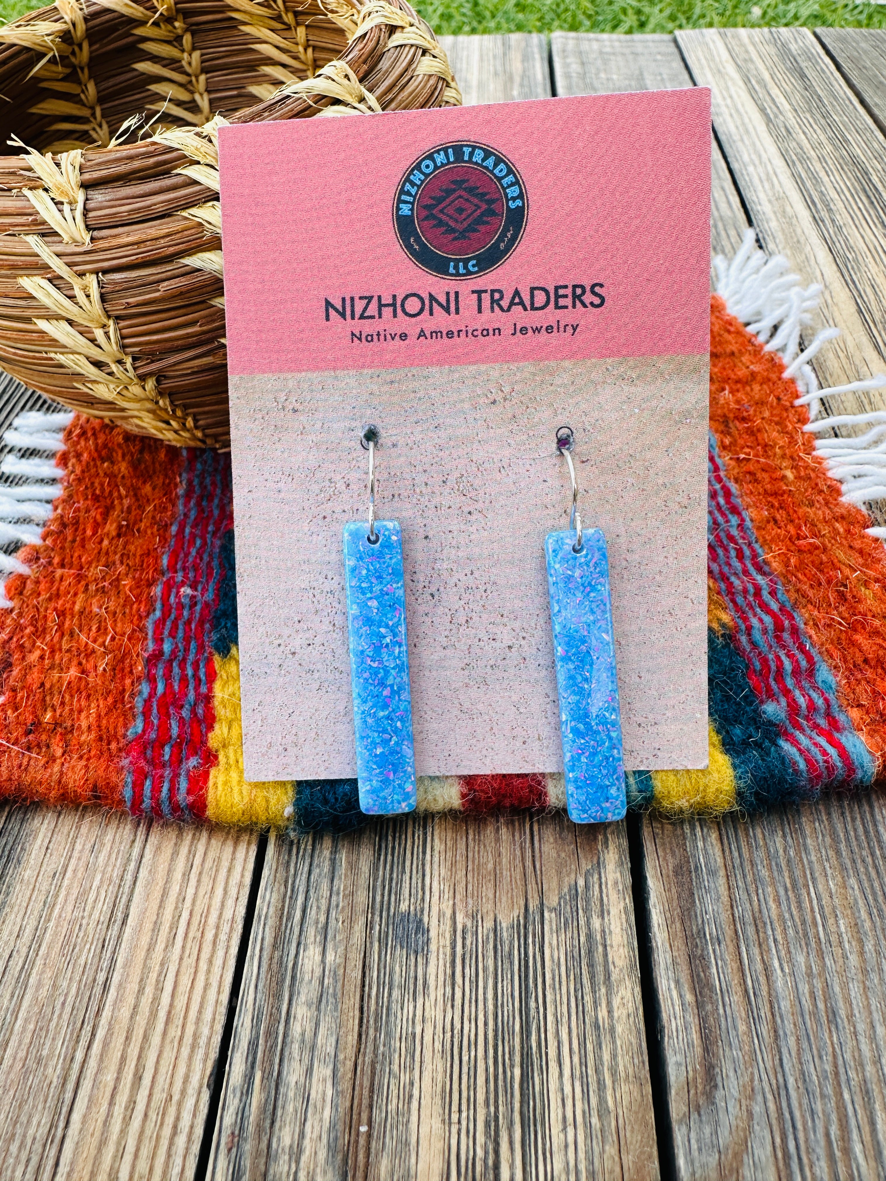 Handcrafted Sterling Silver & Dangle Earrings