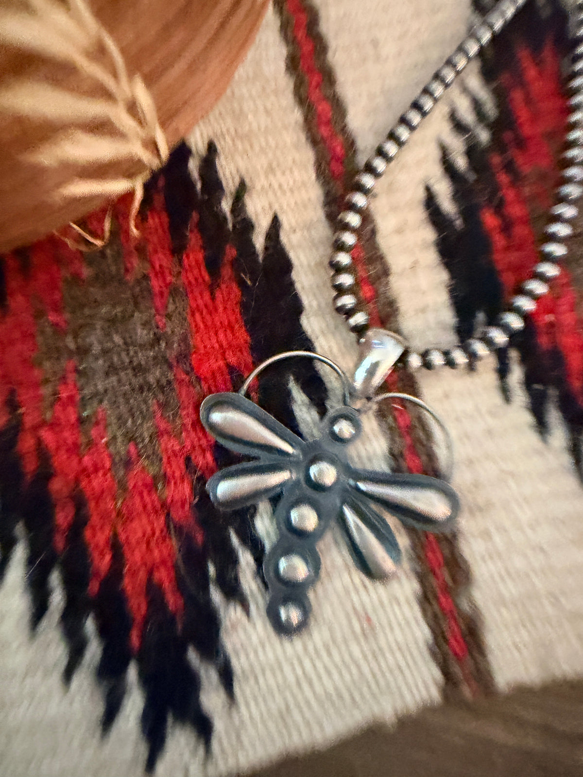 Handcrafted Sterling Silver Dragonfly Pendant