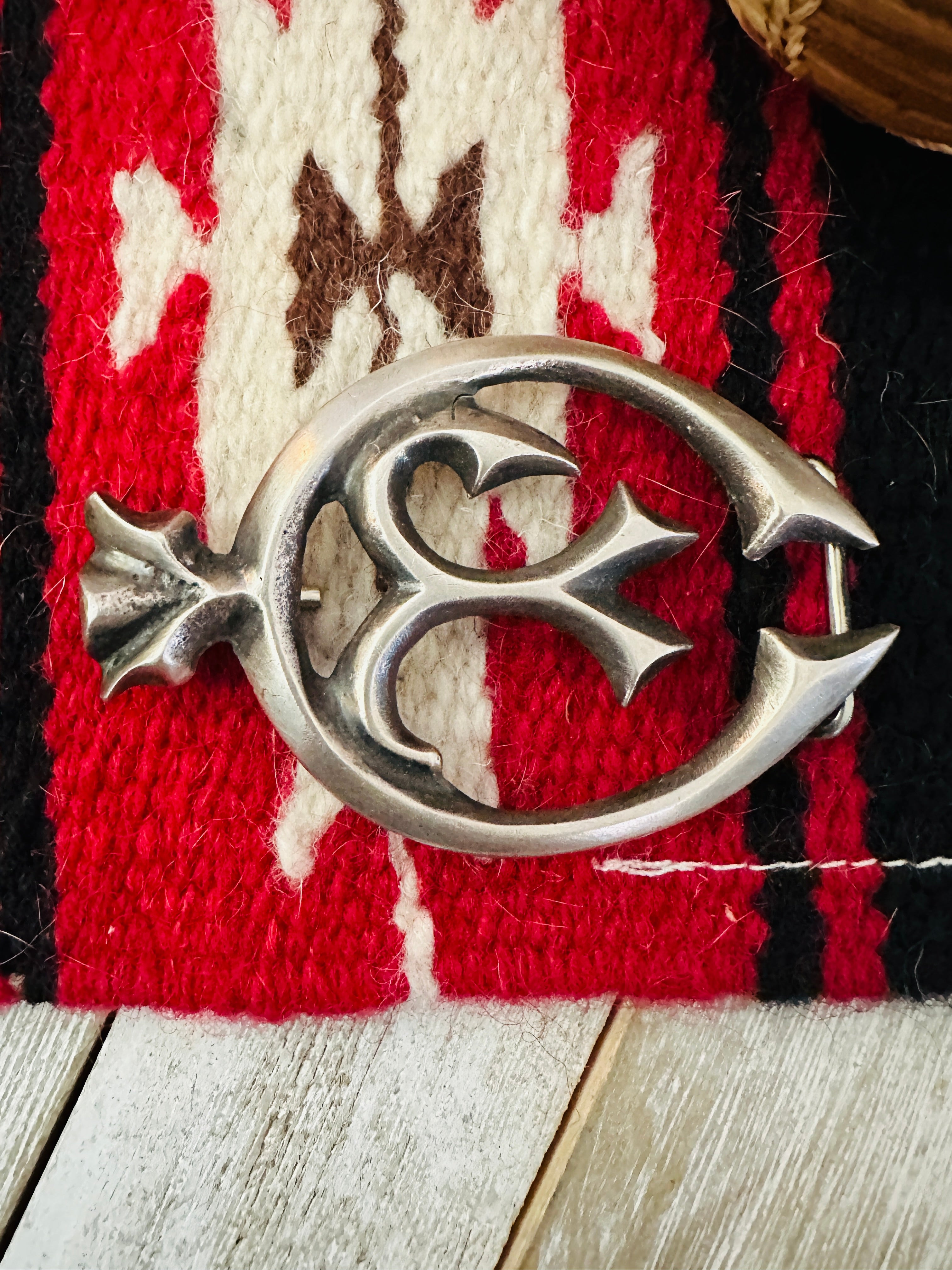 Handcrafted Sterling Silver Belt Buckle