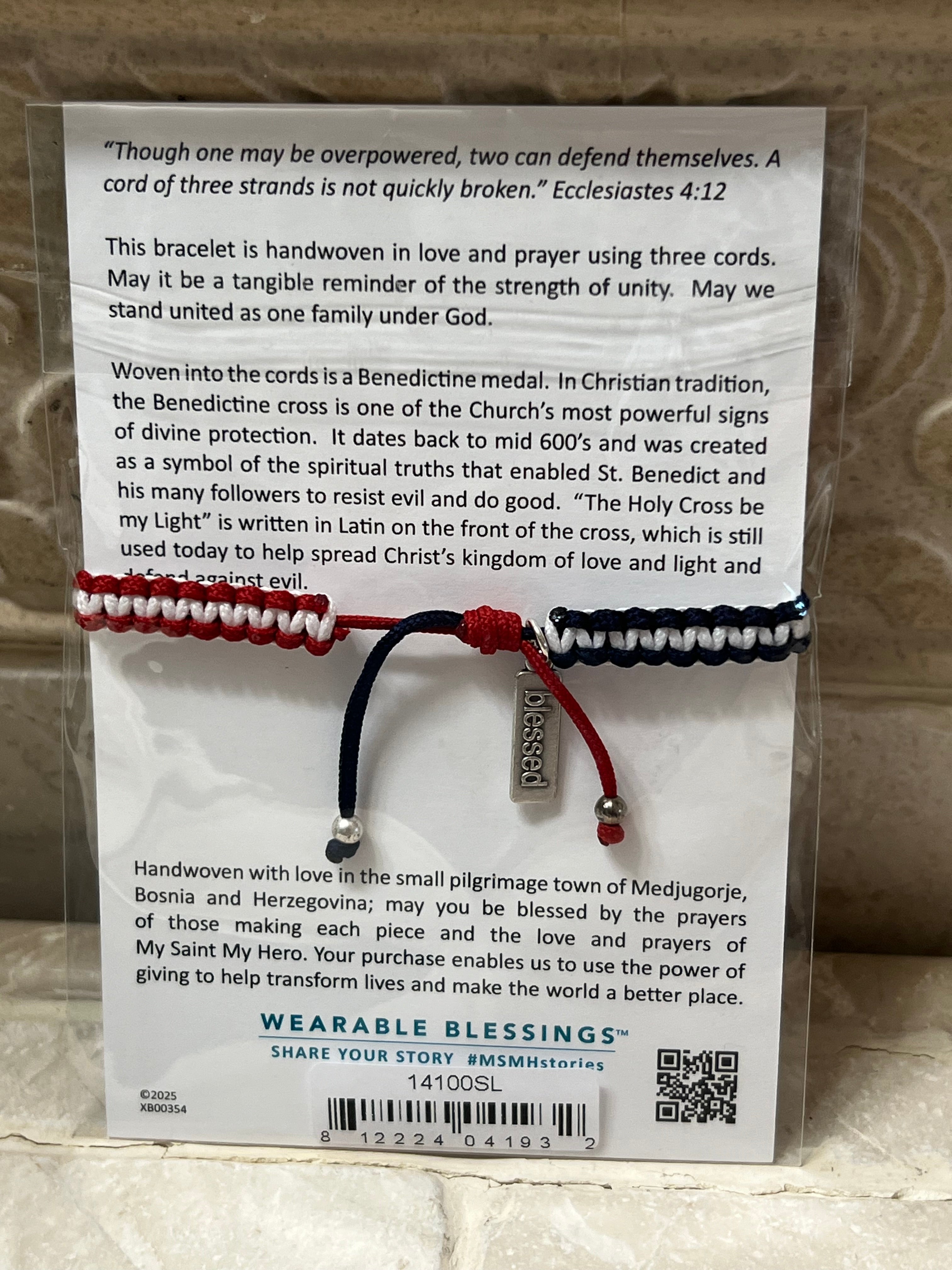 Blessed Unity Woven Bracelet