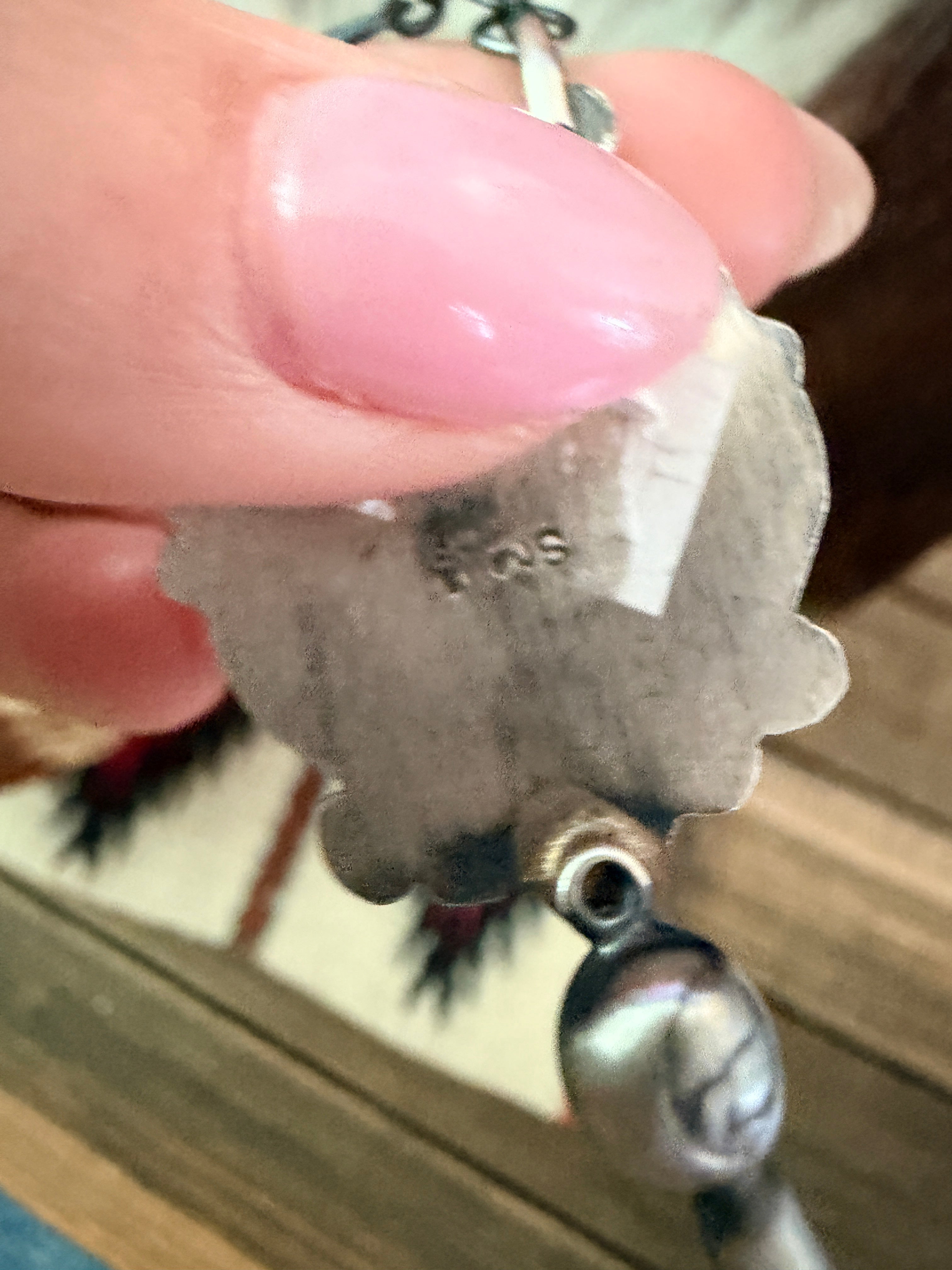 Handcrafted White Buffalo & Sterling Silver Blossom Necklace by Sheila Becenti
