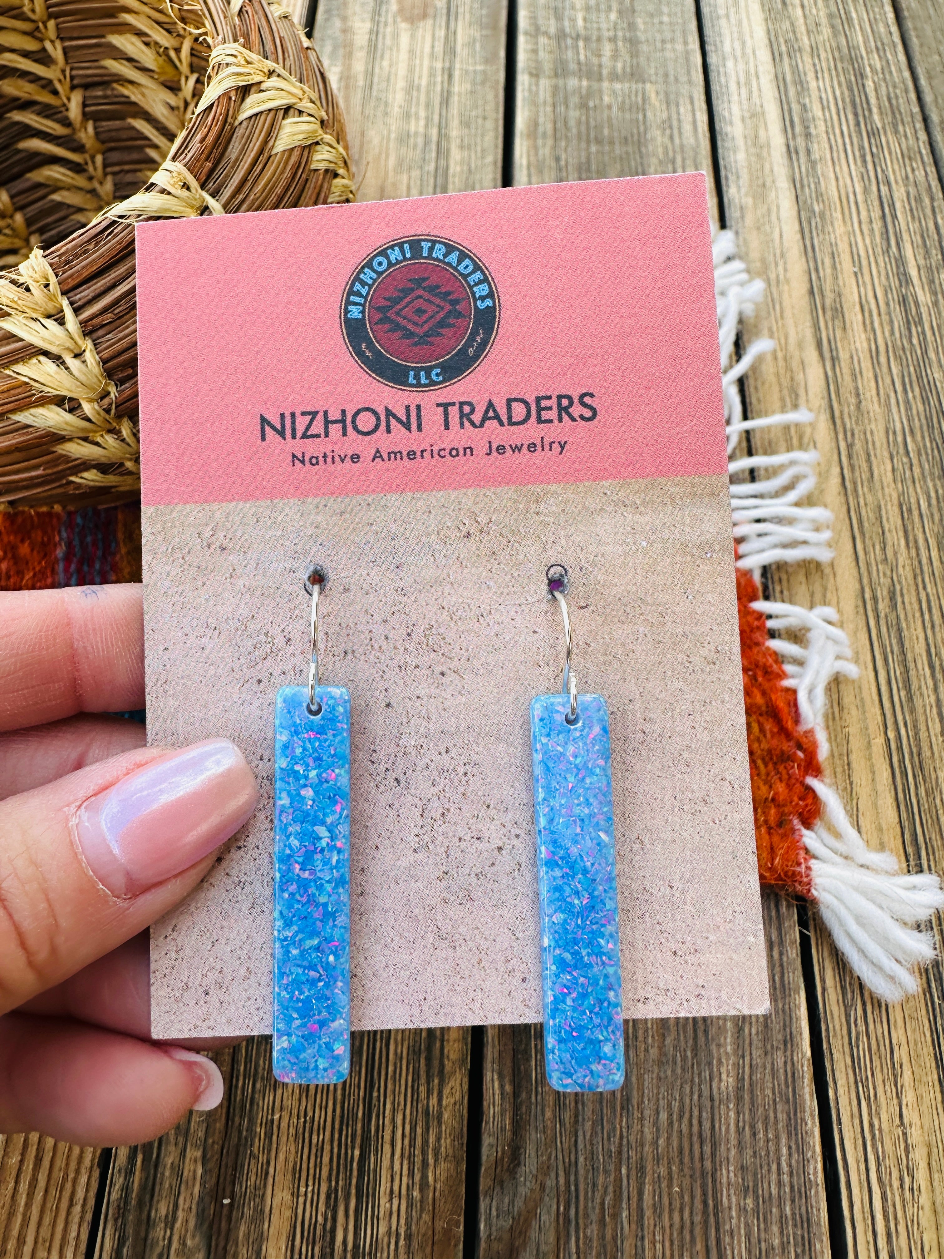 Handcrafted Sterling Silver & Dangle Earrings