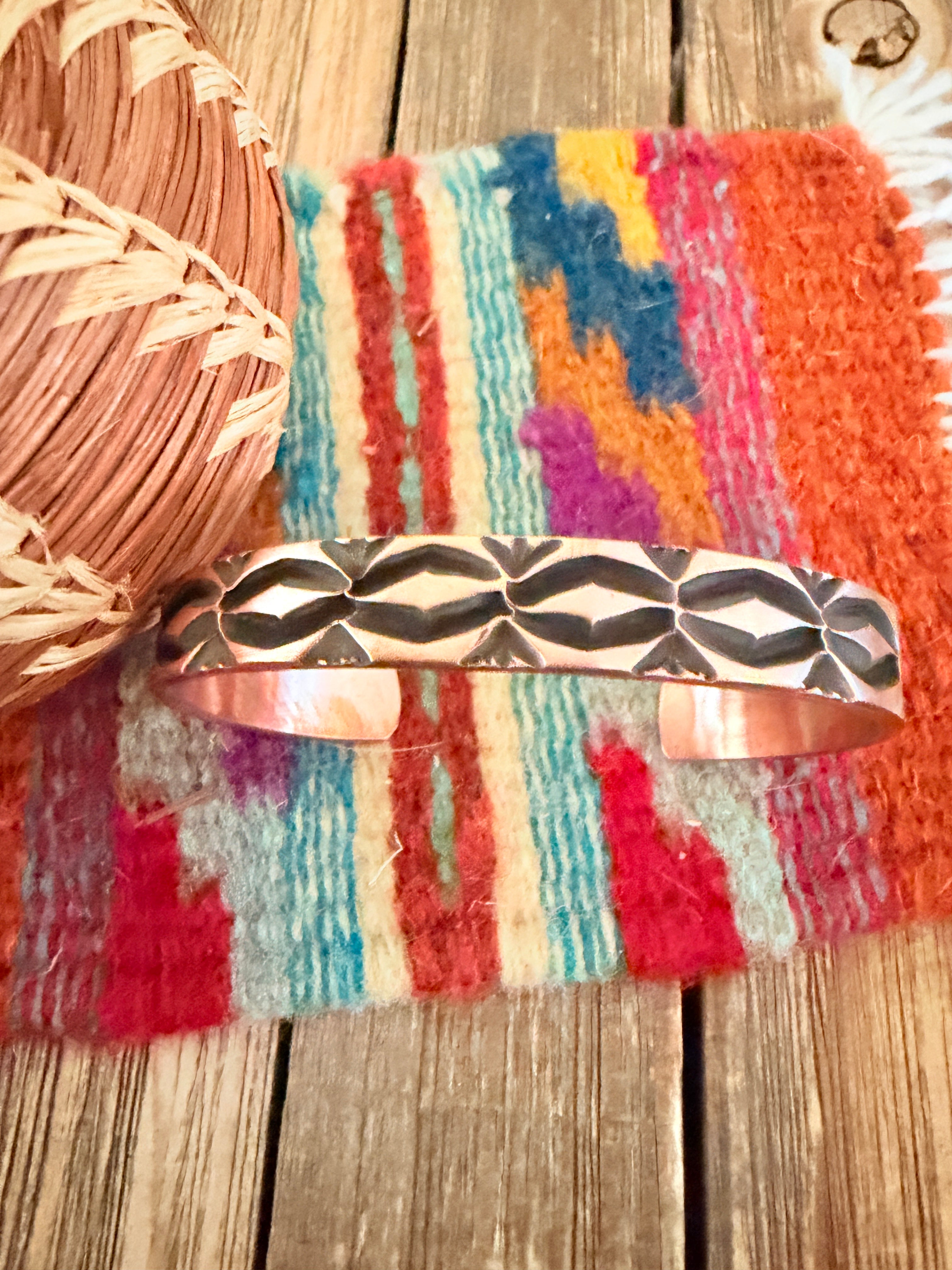 Handcrafted Copper Cuff Bracelet Jake Tahe