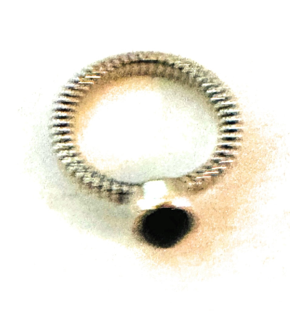 Handcrafted Sterling Silver & Black Onyx Ring