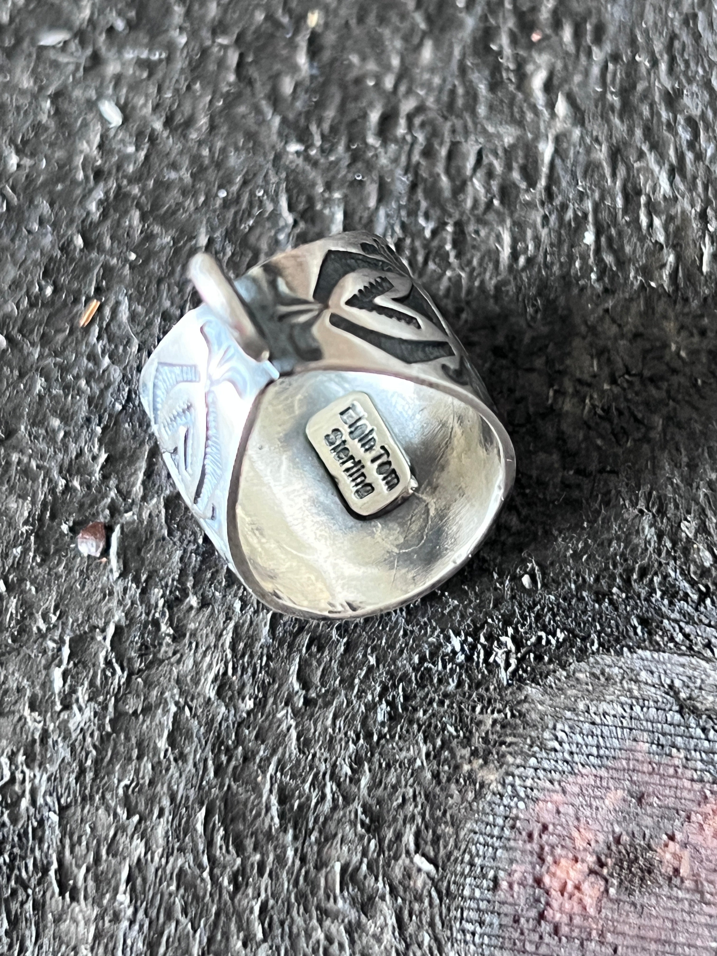 Diane Wylie Sterling Silver & Sonoran Mountain Turquoise Naja Pendant