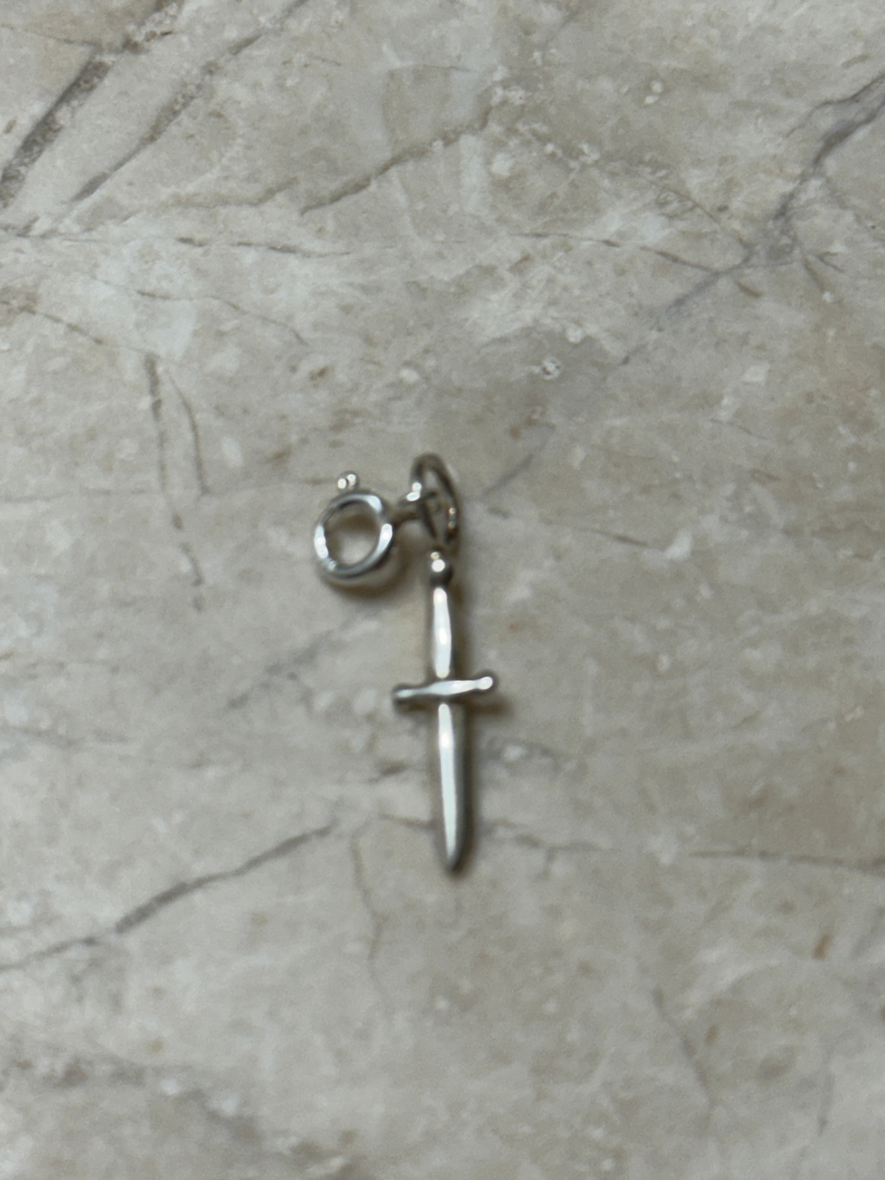 Sterling Silver Knife Charm