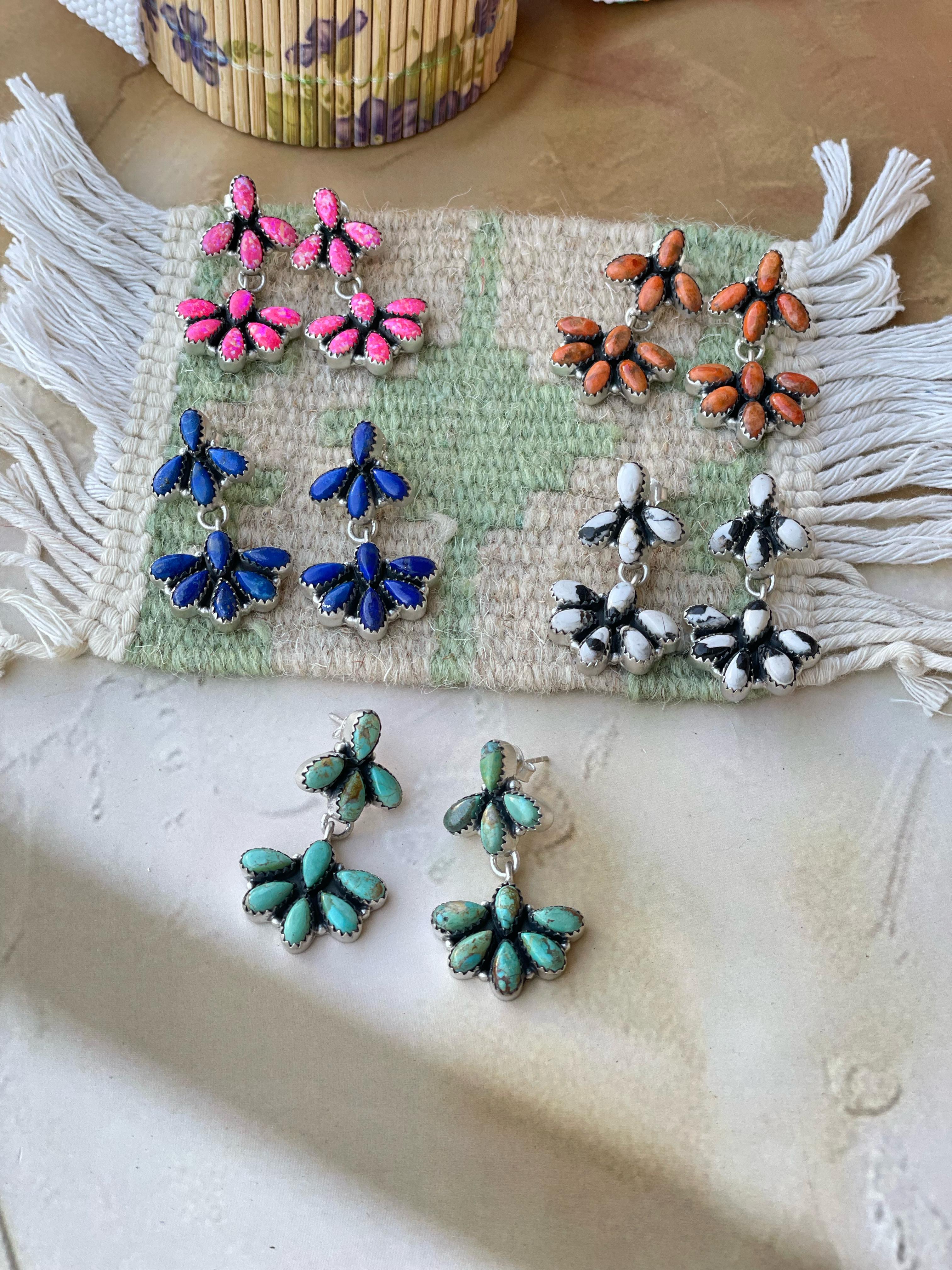 Handmade Sterling Silver Dangle Earring