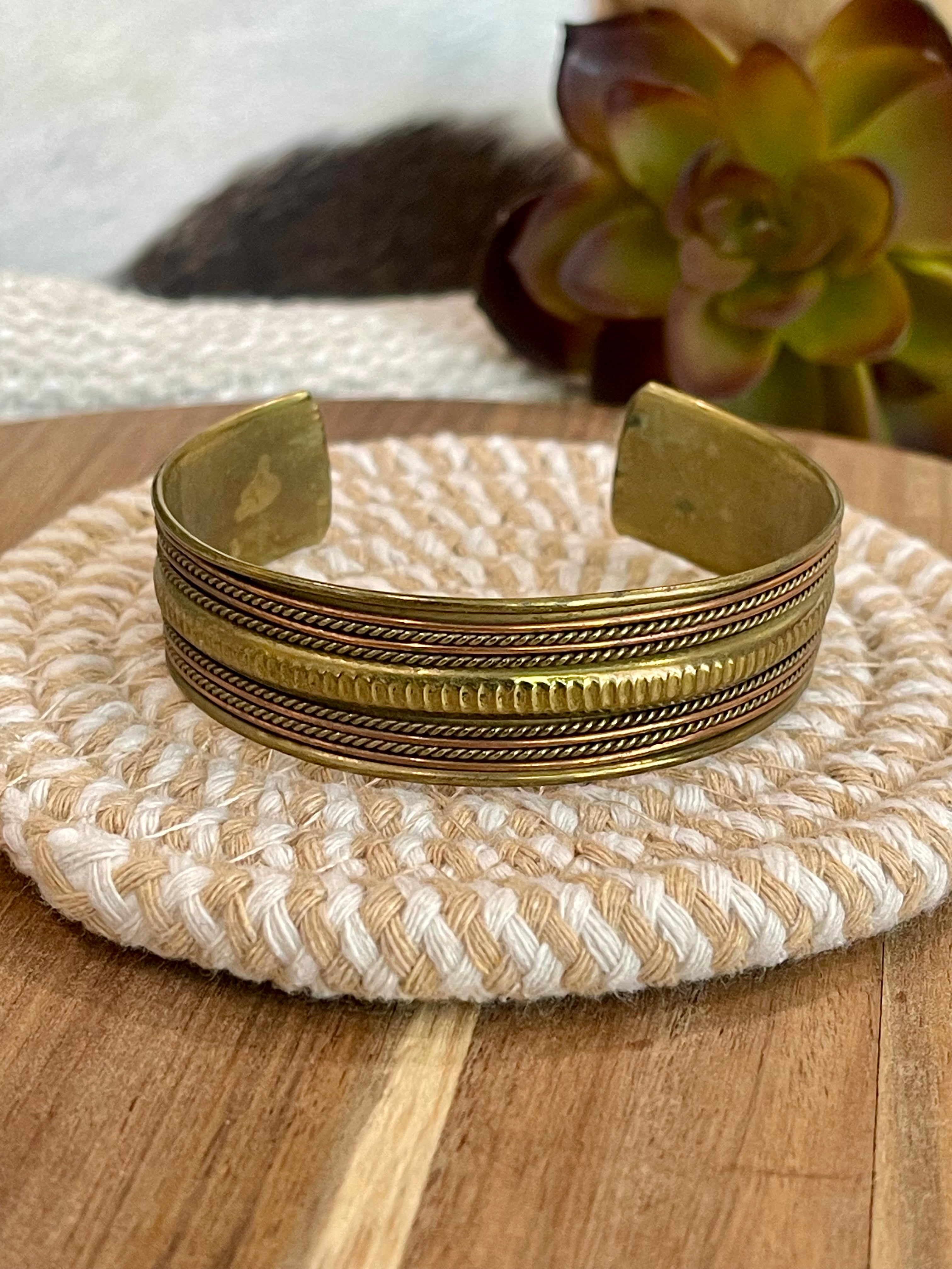 Vintage Handmade Copper Cuff