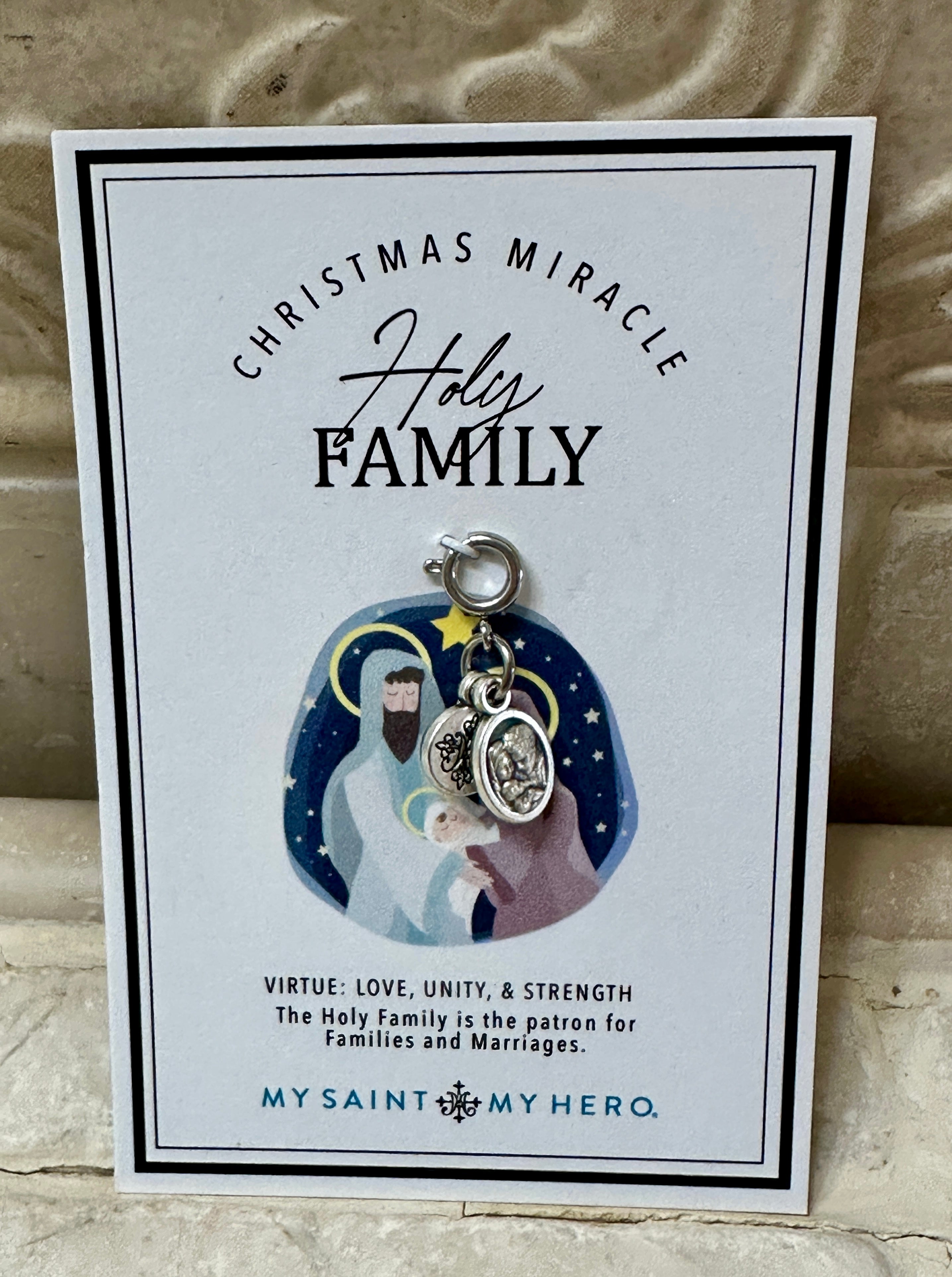 Holy Family Christmas Medal