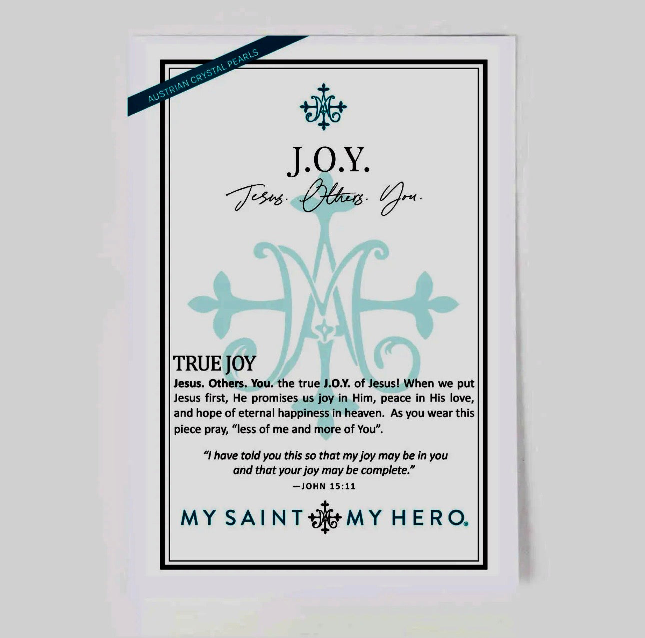 Joy Bracelet- Miraculous Mary