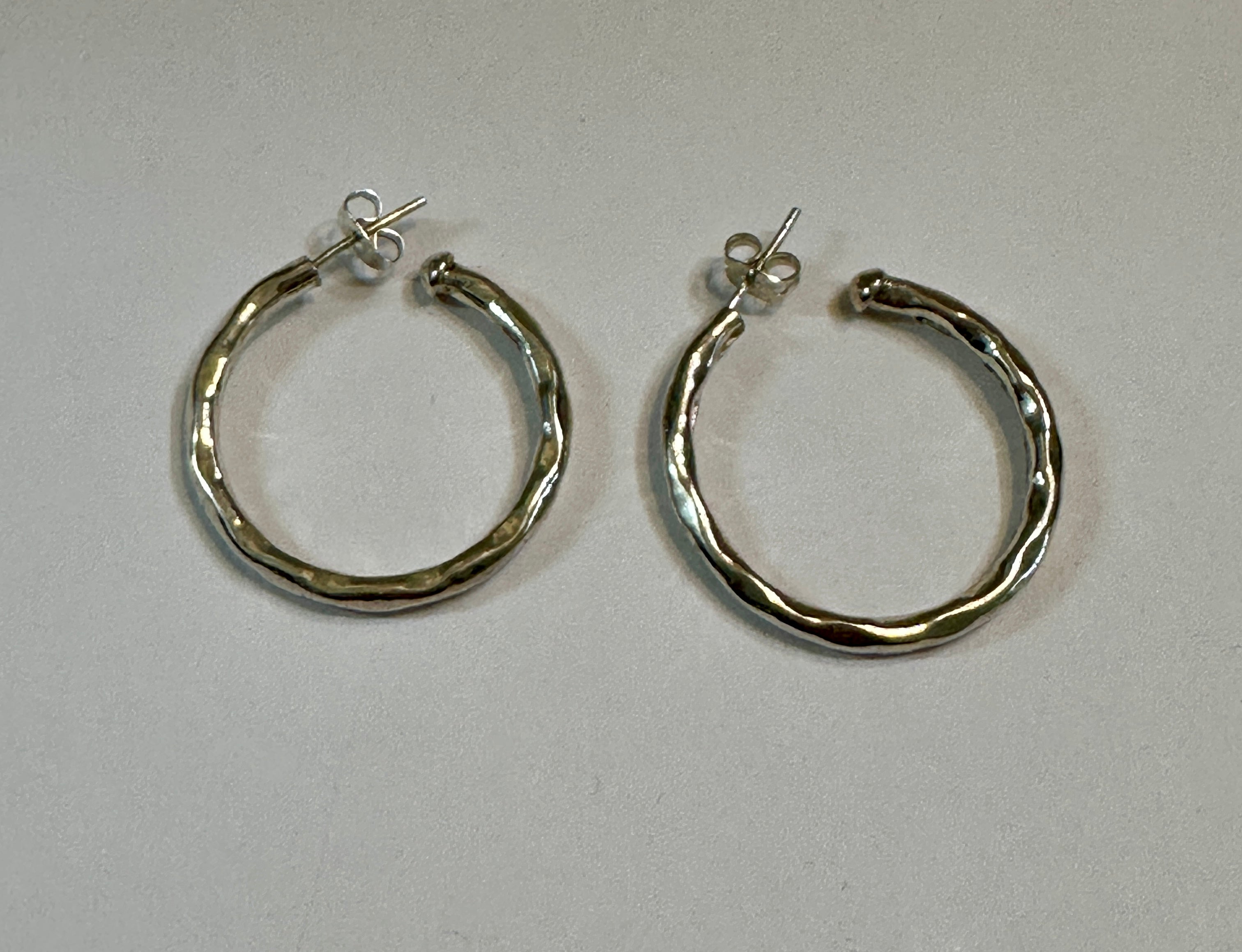 Hammered Hoops