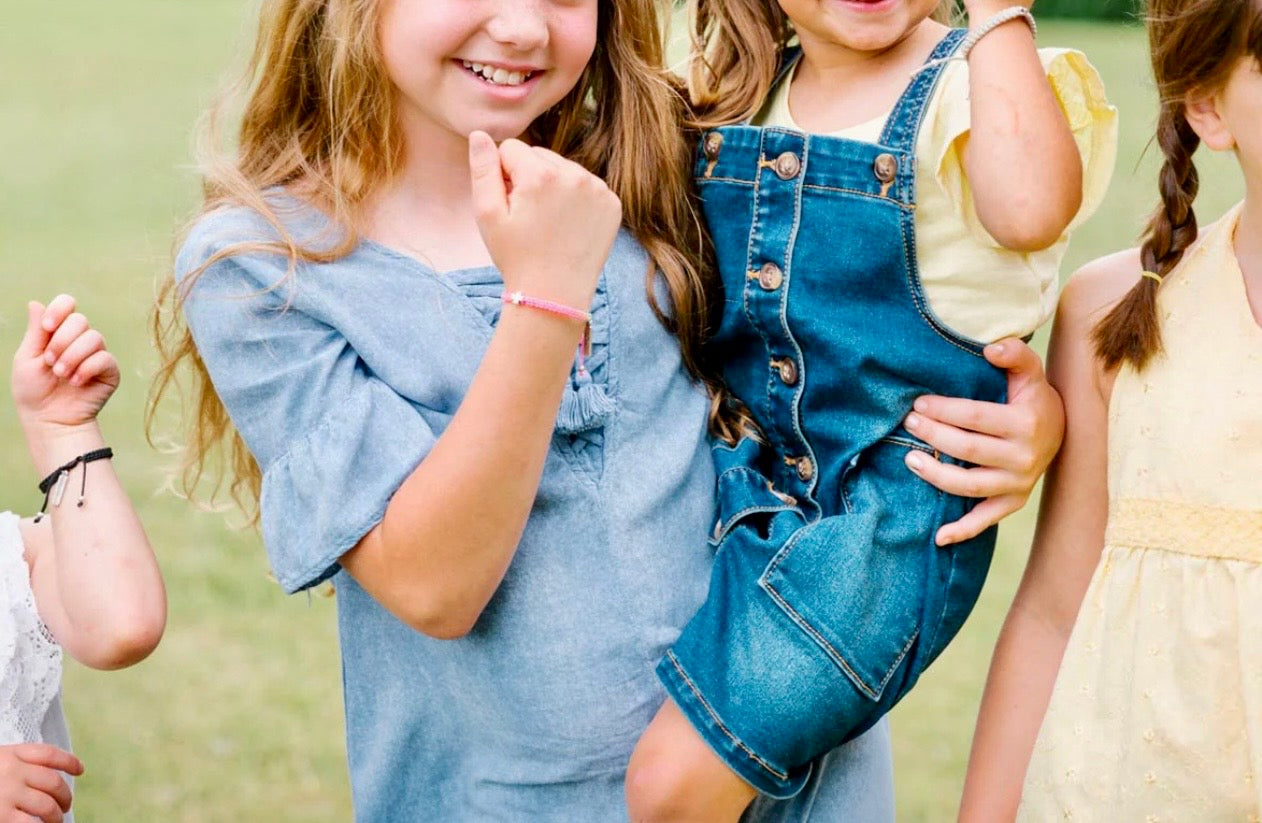 Wonderfully Made Blessed Kid’s Bracelet (Grey)