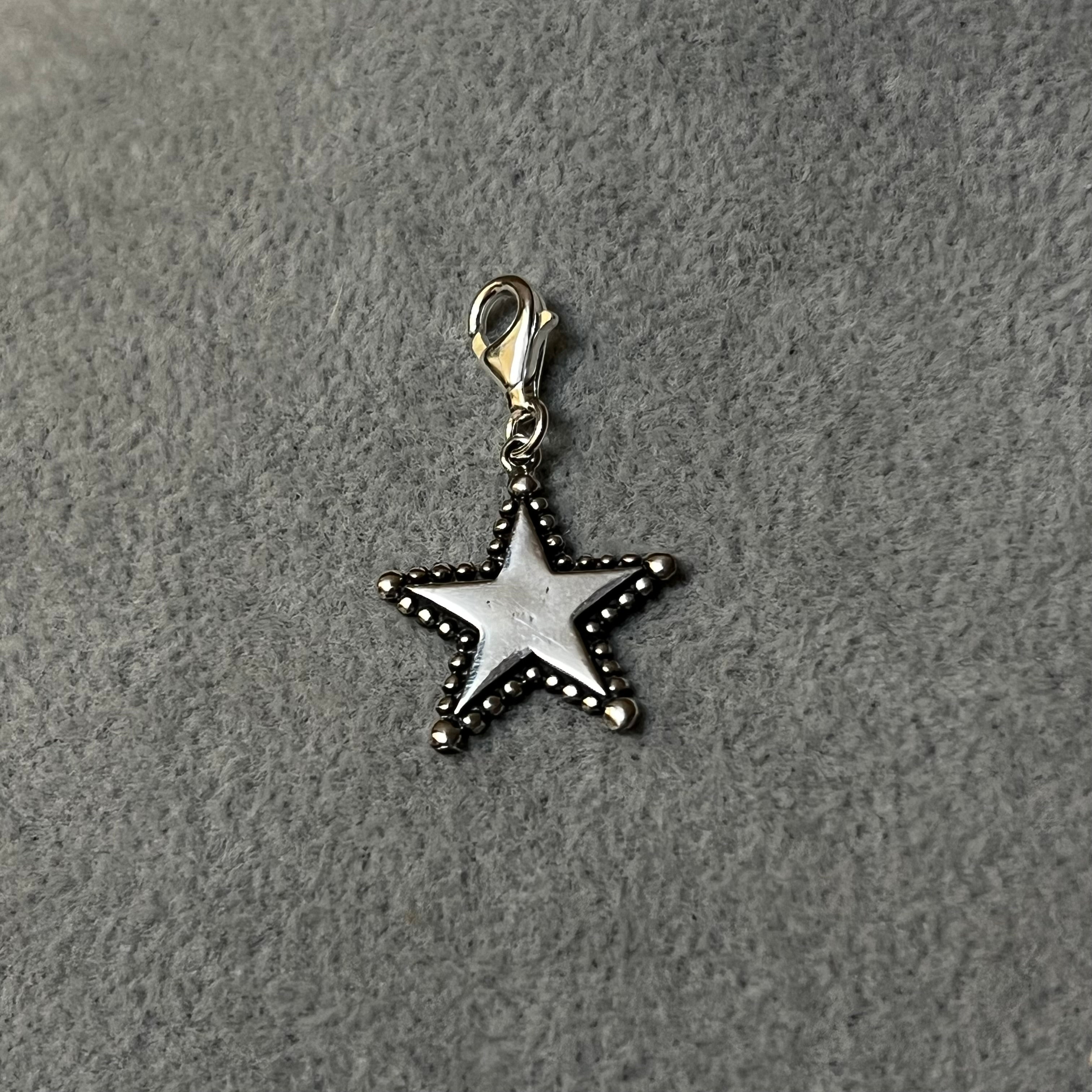 Handmade Sterling Silver Star Charm