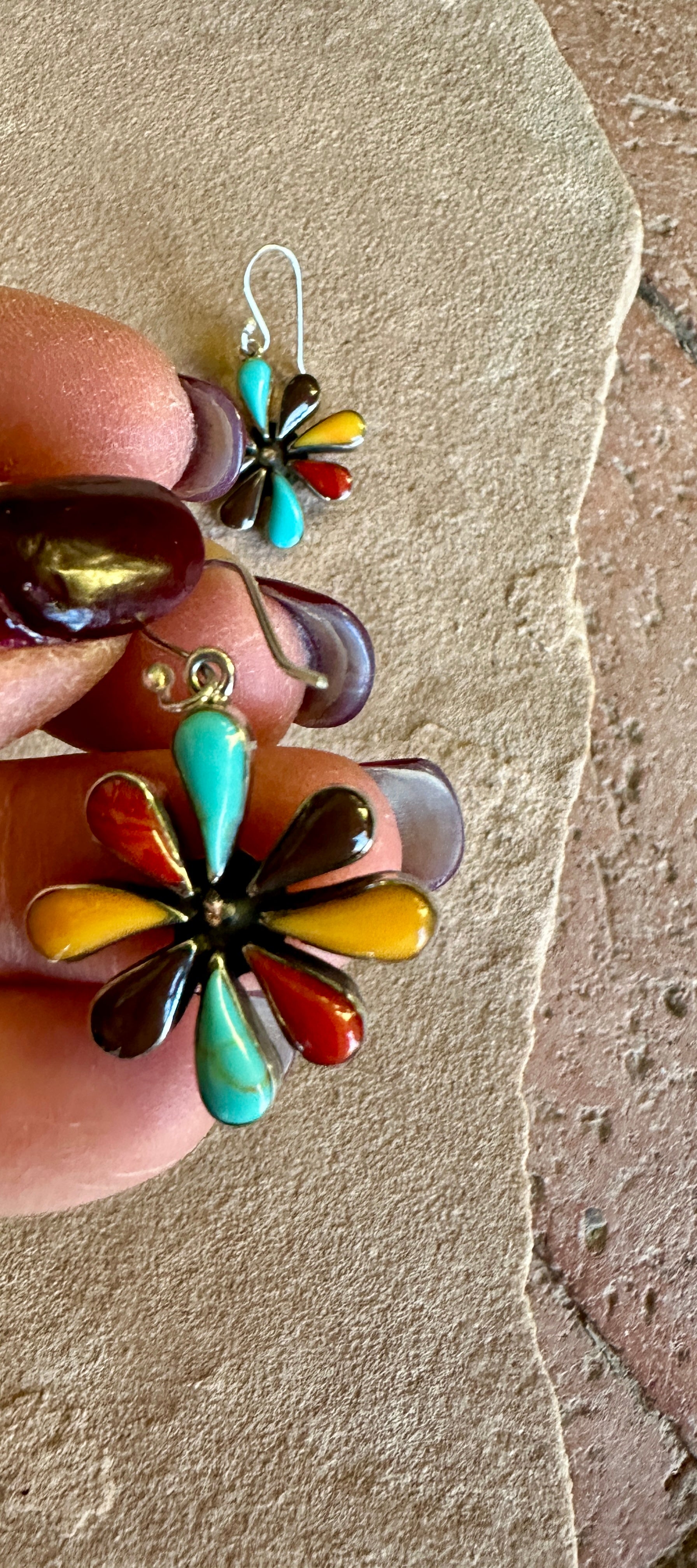 Tejano Daisy Earrings