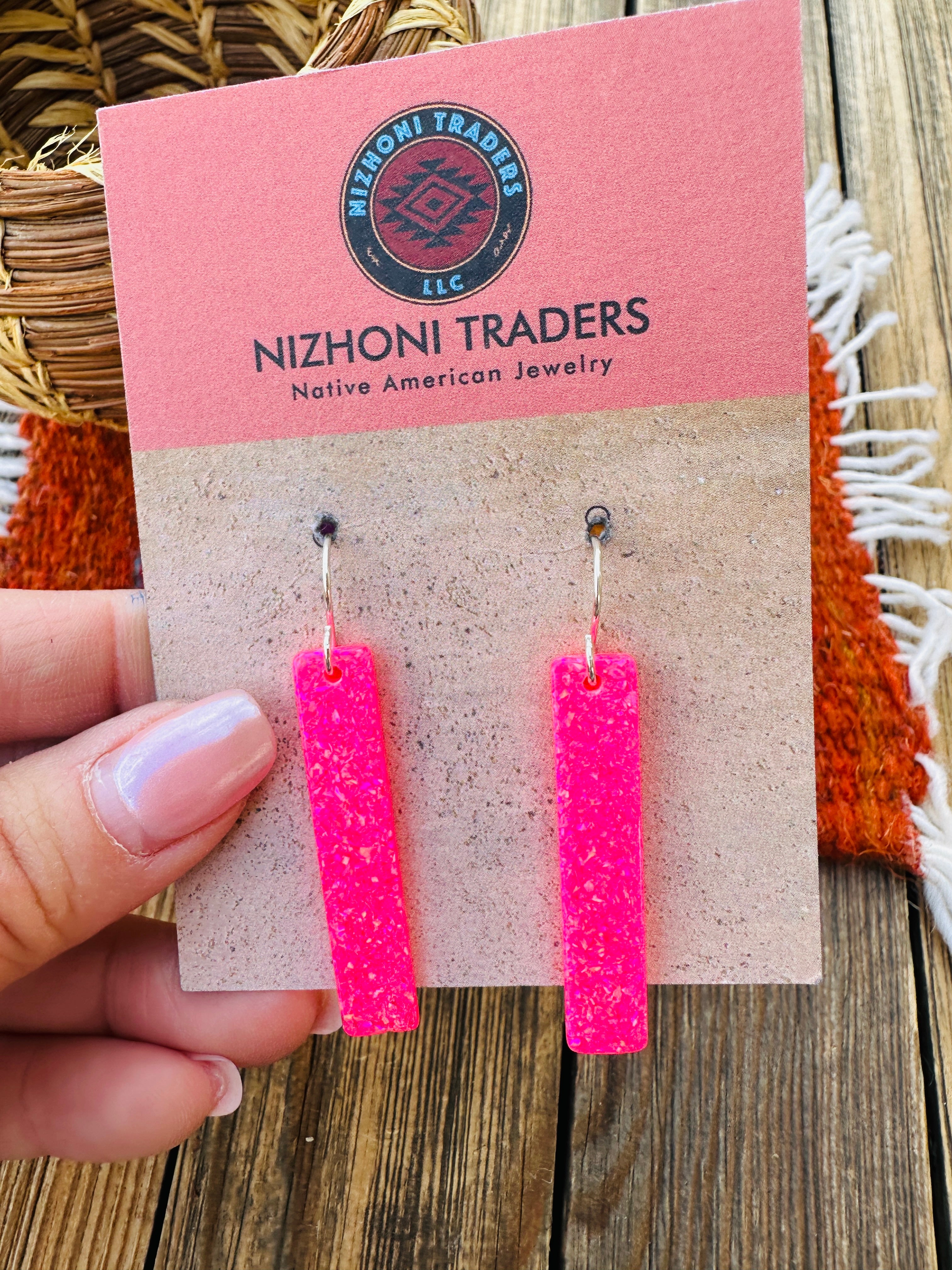 Handcrafted Sterling Silver & Dangle Earrings