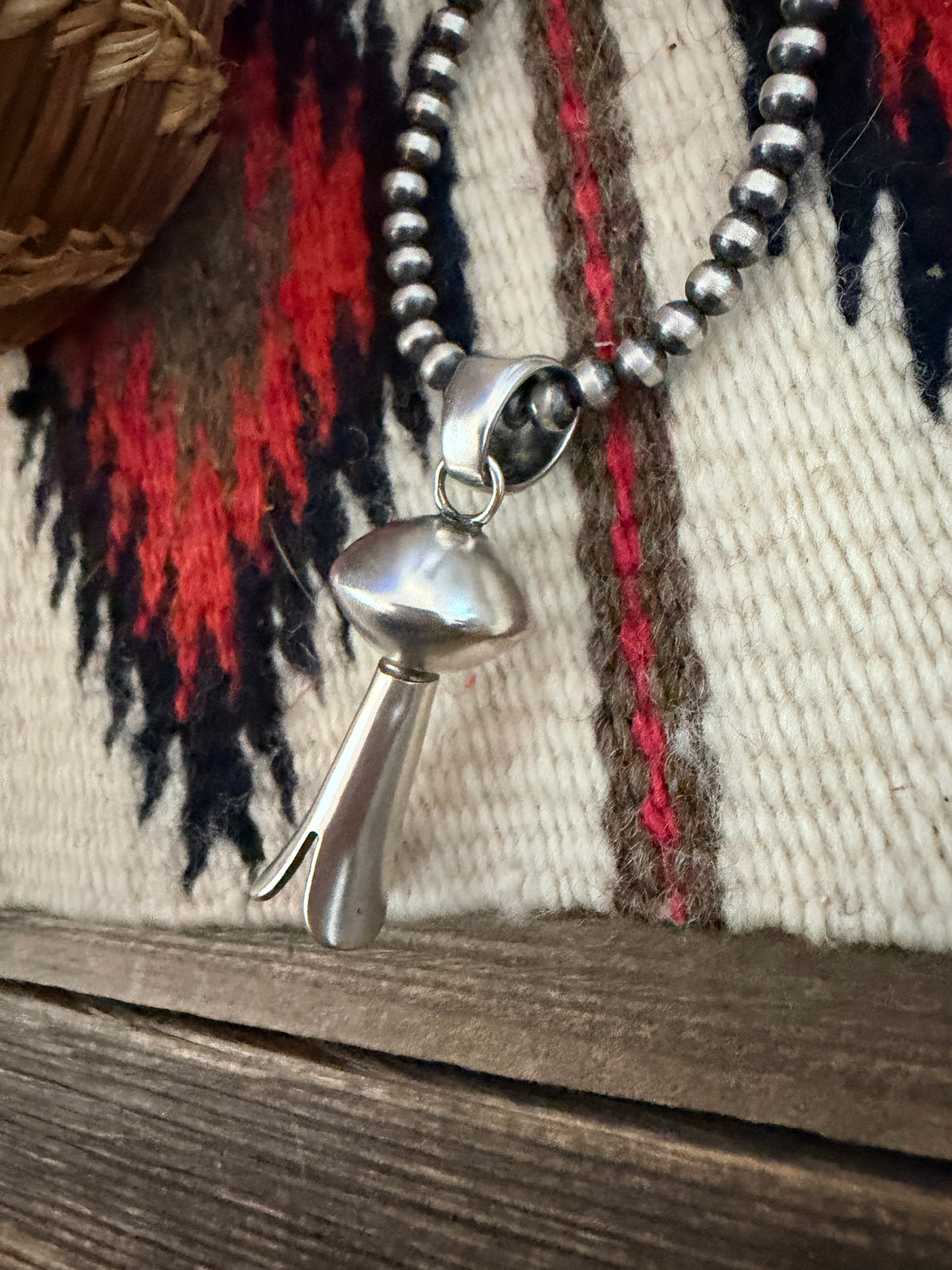 Handcrafted Sterling Silver Blossom Pendant