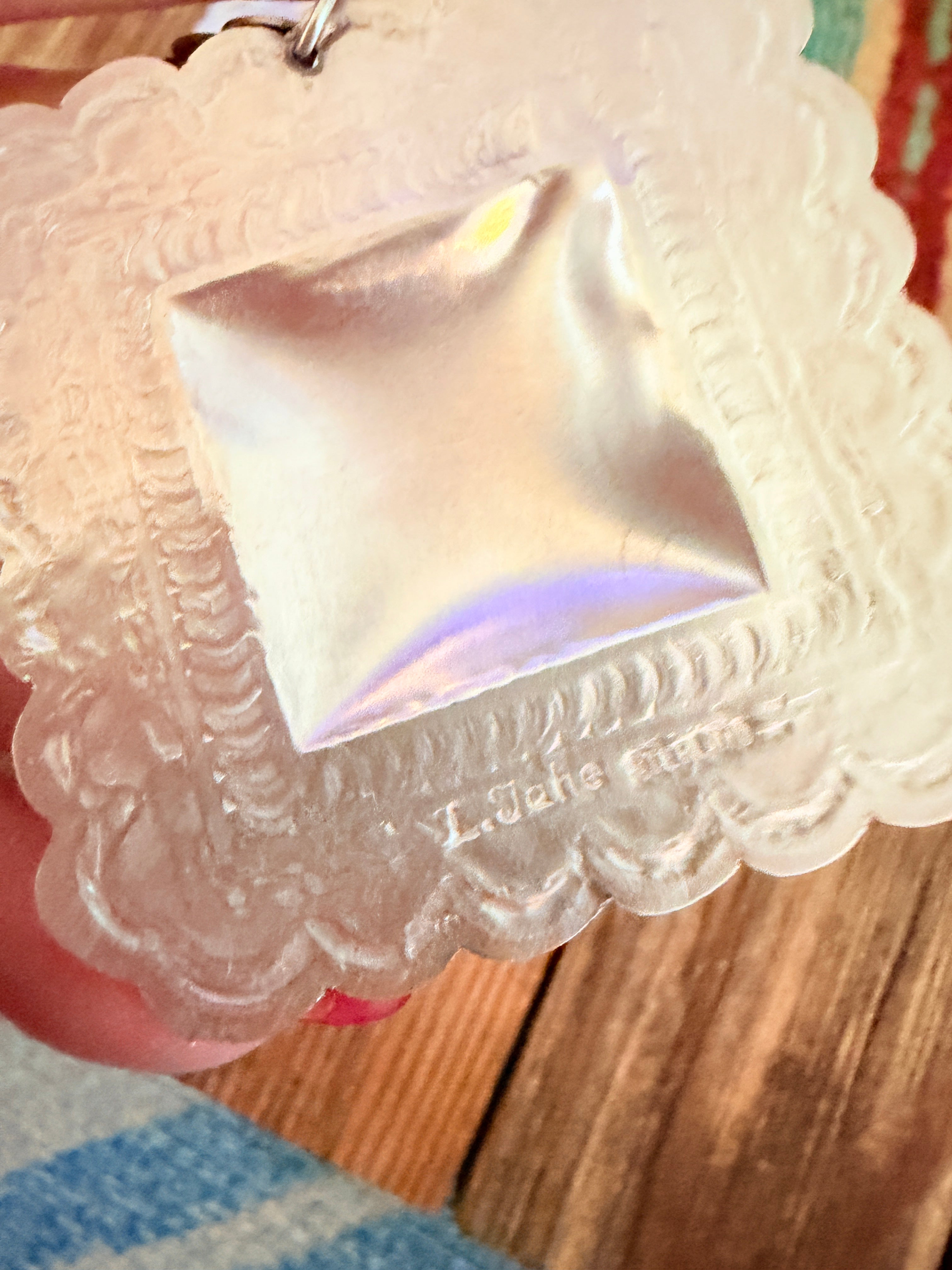 Handcrafted Sterling Silver Concho Dangle Earrings by Leander Tahe