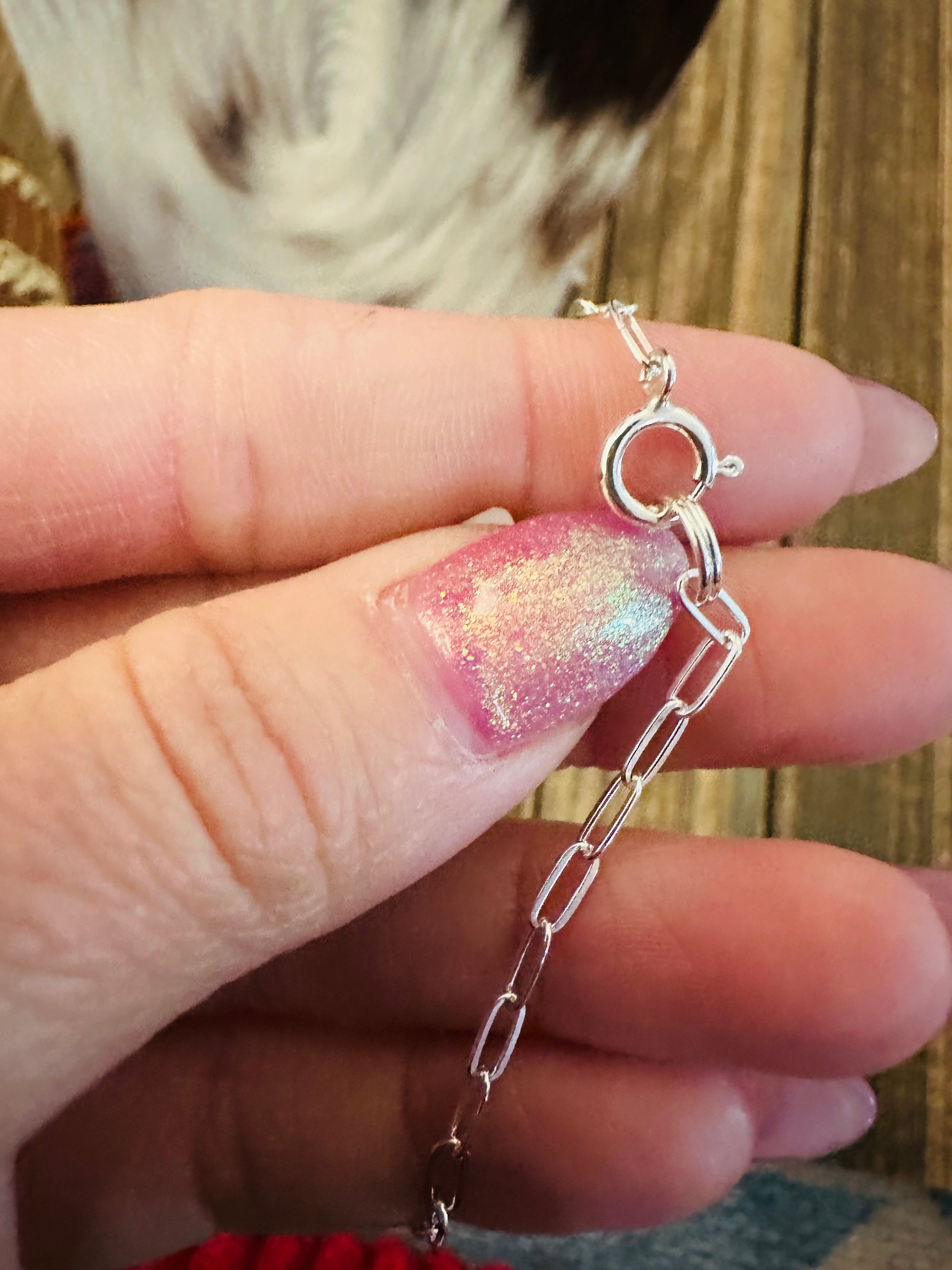 Handcrafted Turquoise & Sterling Silver Chandelier Necklace by Julia Etsitty