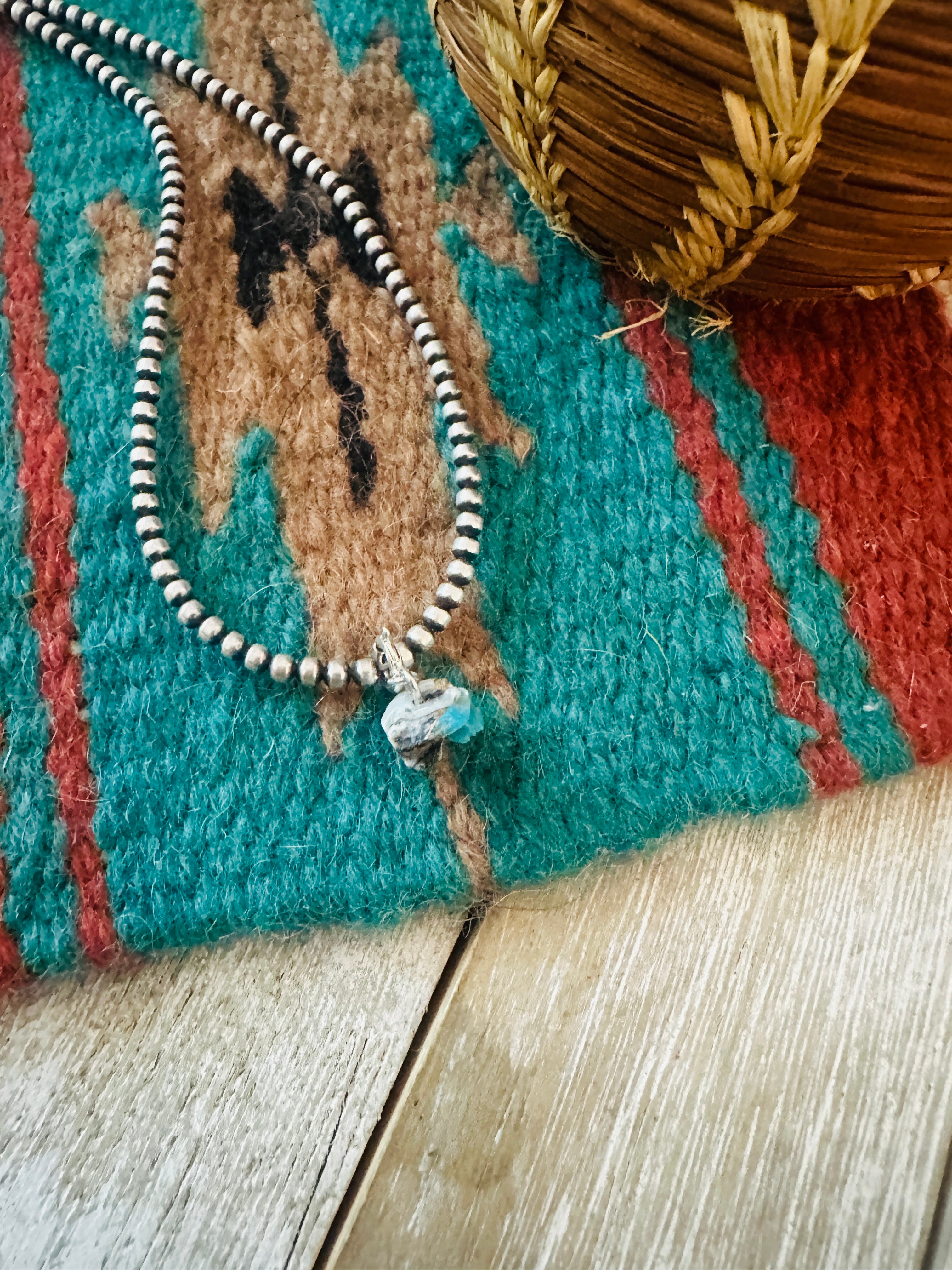 Handcrafted & Hand Carved Blue Mojave Frog Charm