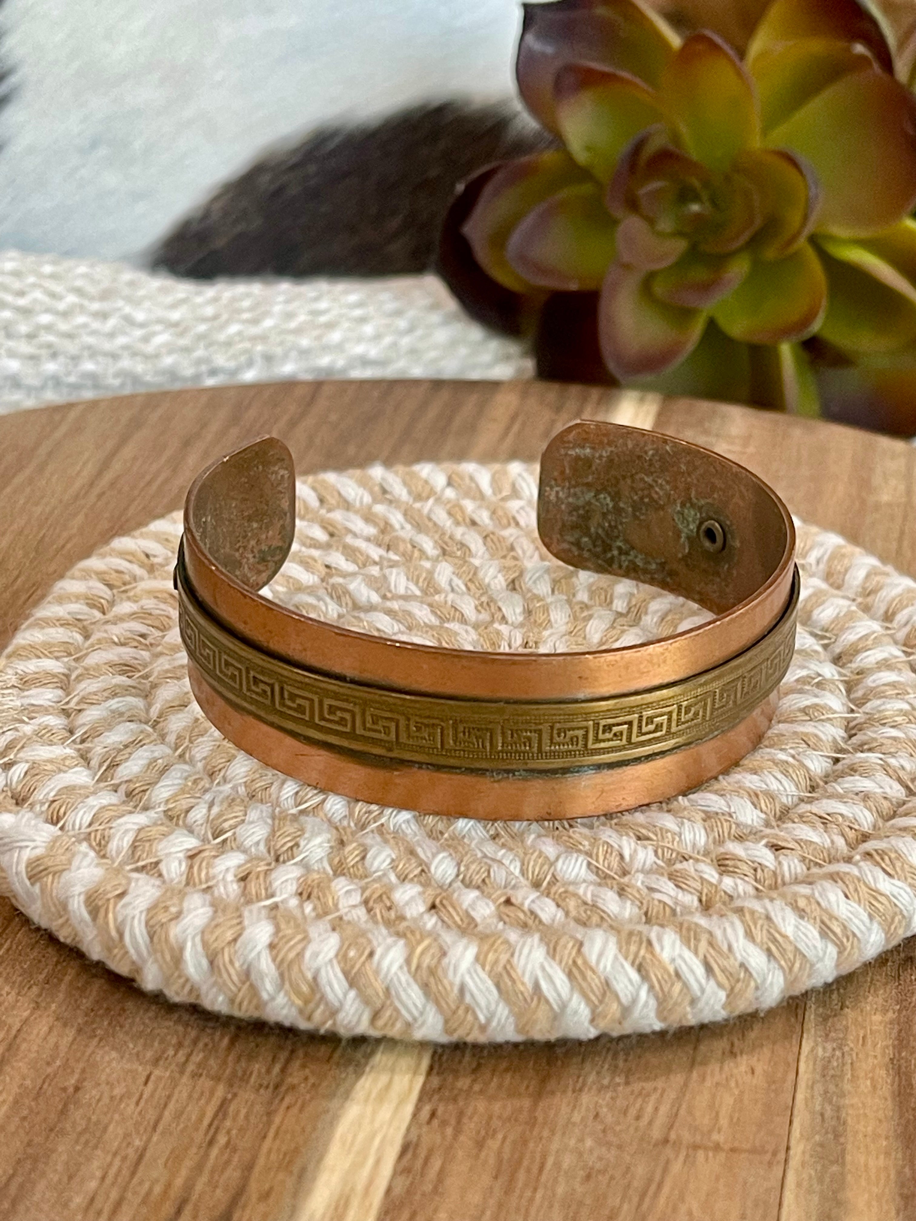 Vintage Handmade Copper Cuff