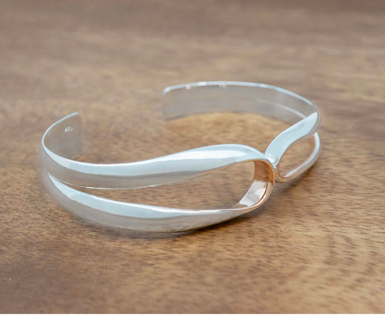 Sterling Silver & Copper Casados Cuff Bracelet