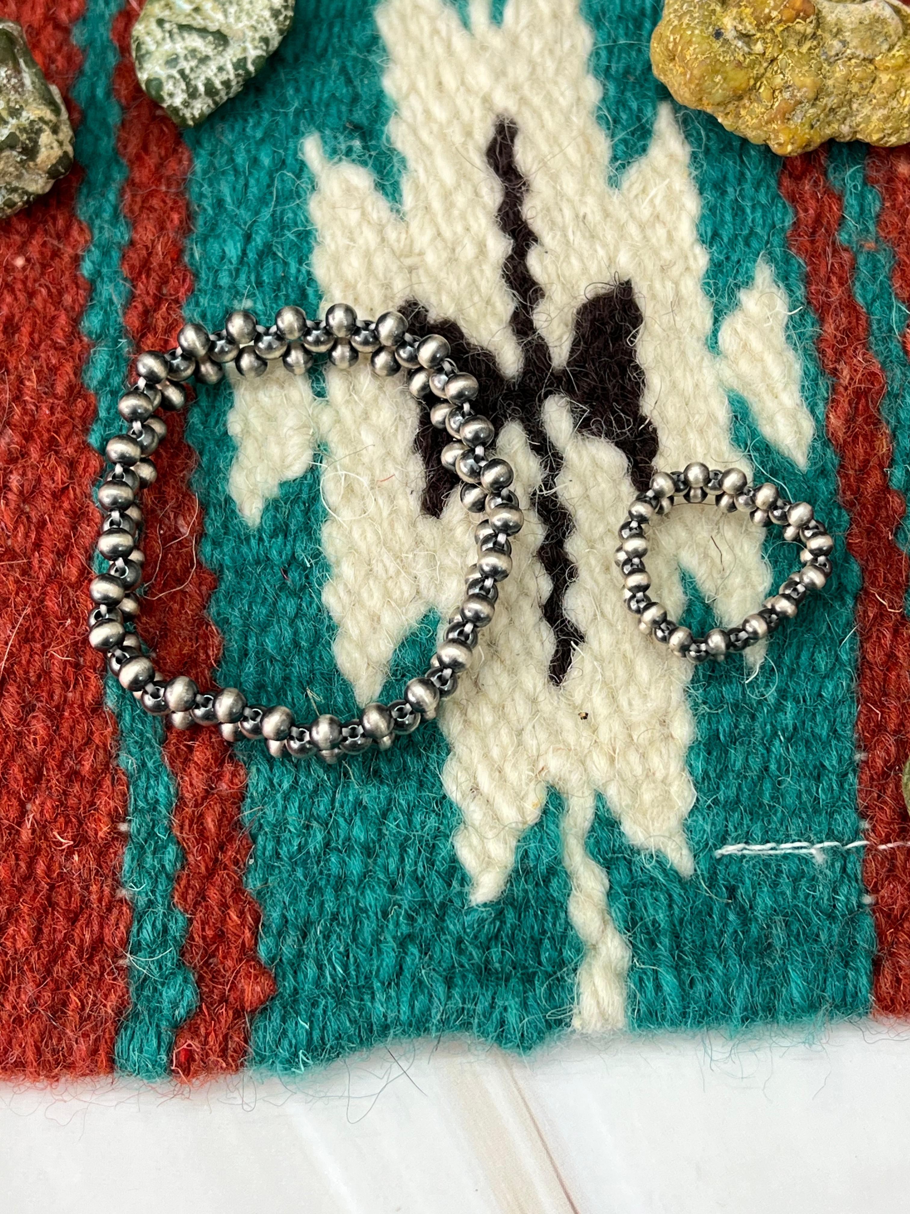 Handmade Sterling Silver Beads Bracelets Ring Set with Signed Nizhoni CAMERONS FAV