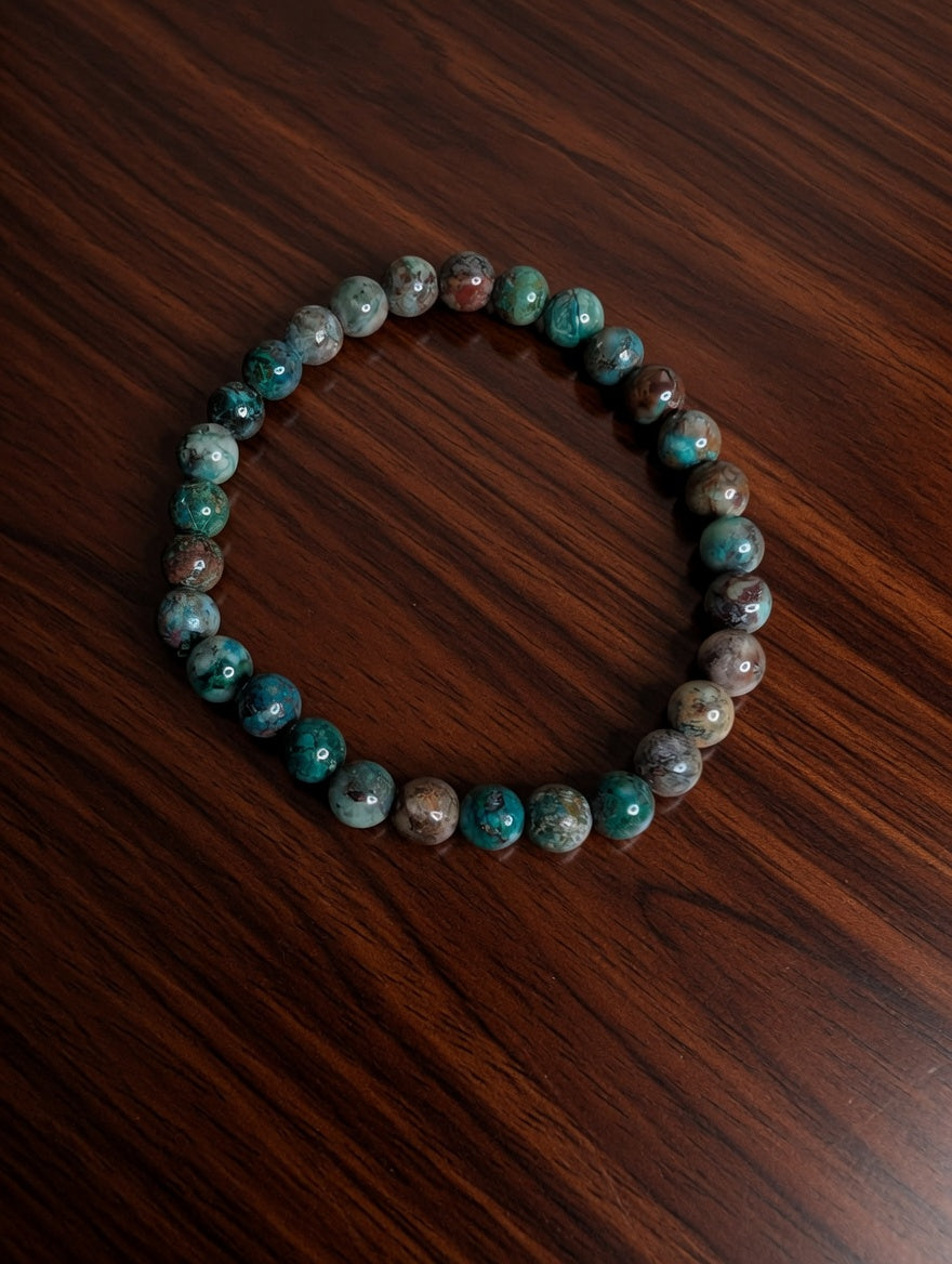 Ruby Zoisite 6mm Beaded Stretch Bracelet✅