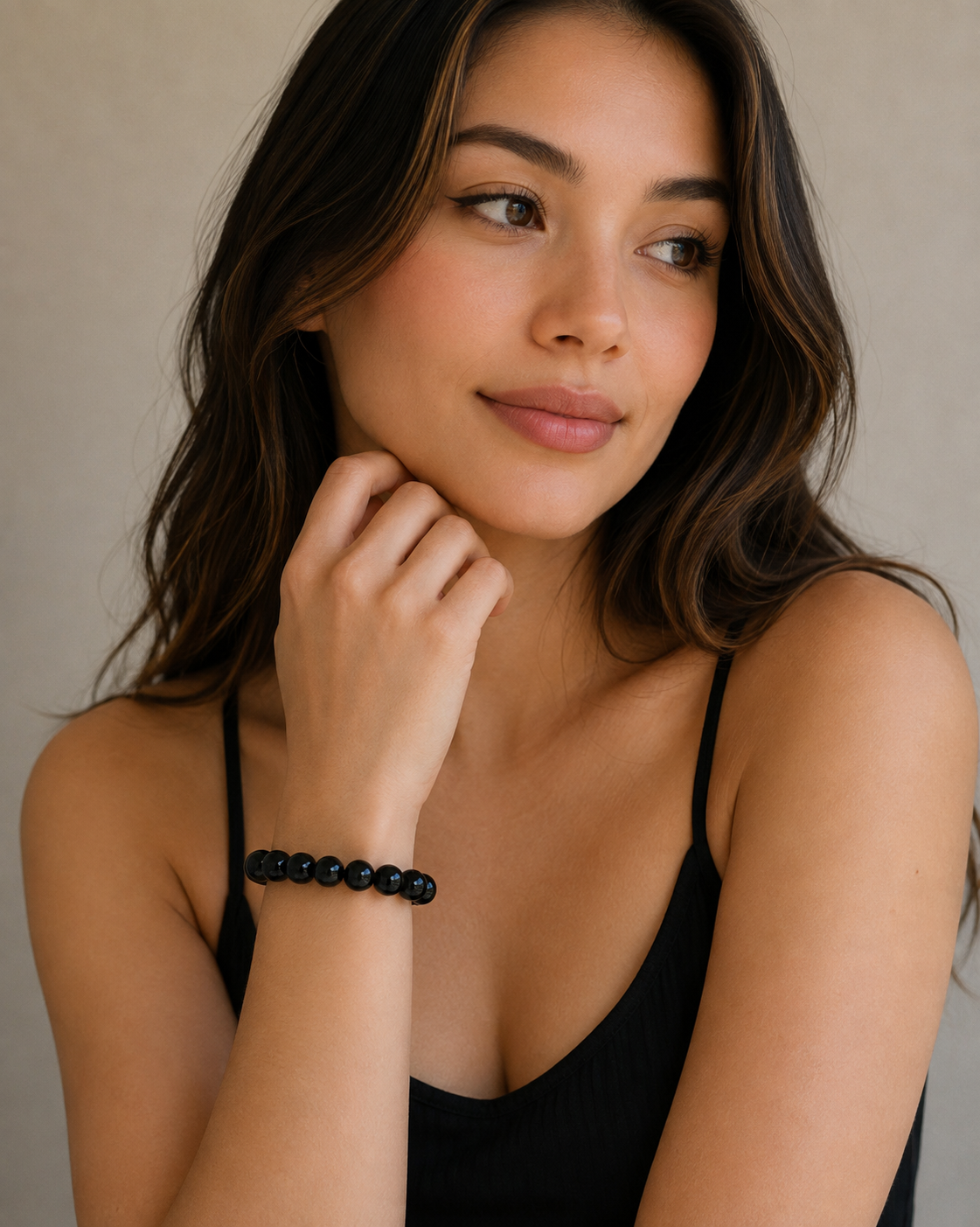 Black Tourmaline 10mm Bracelet
