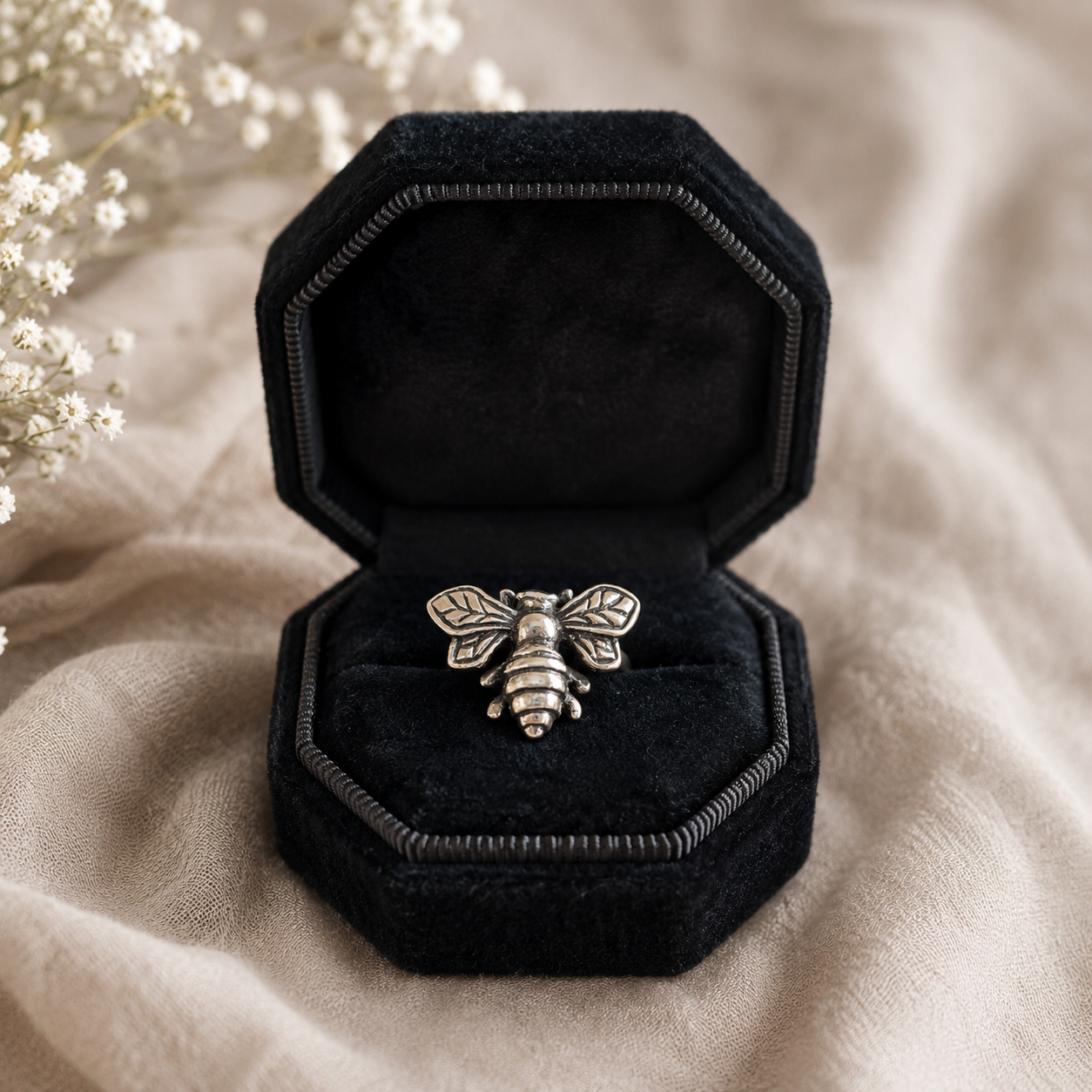 BumbleBee Sterling Silver Ring