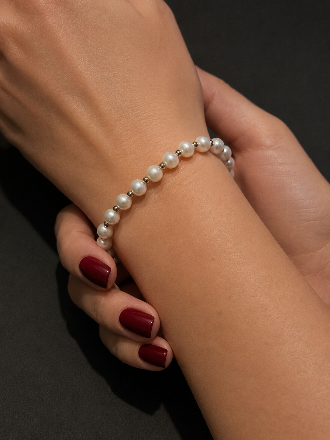 Pearl Beaded Bracelet