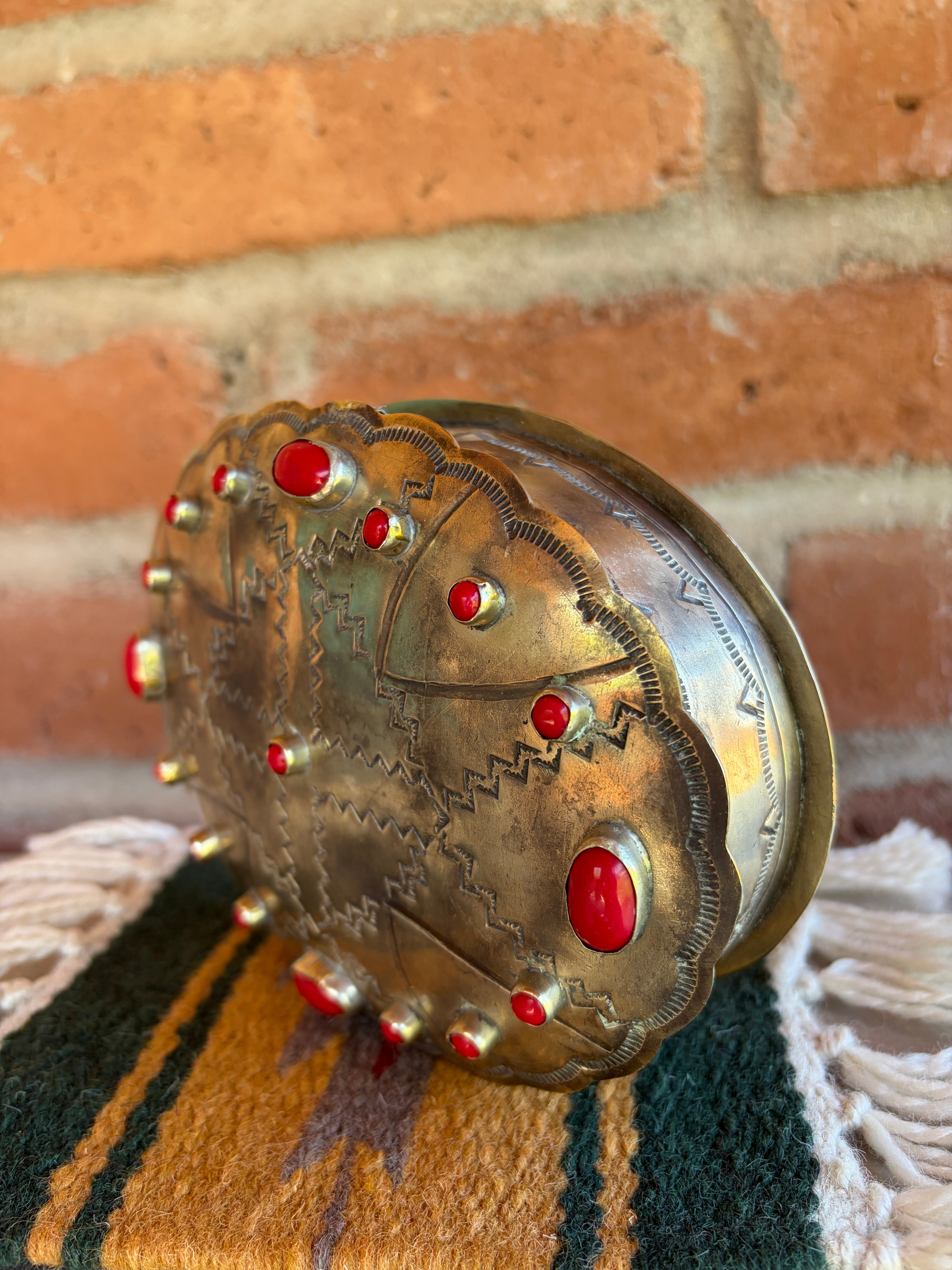 Handmade German Silver Trinket Box