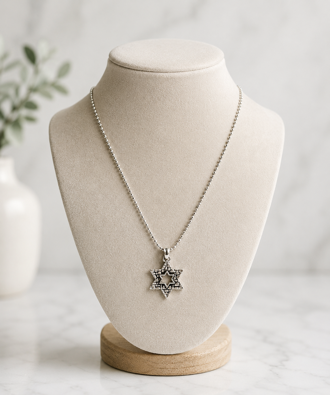 Star of David Pendant Necklace