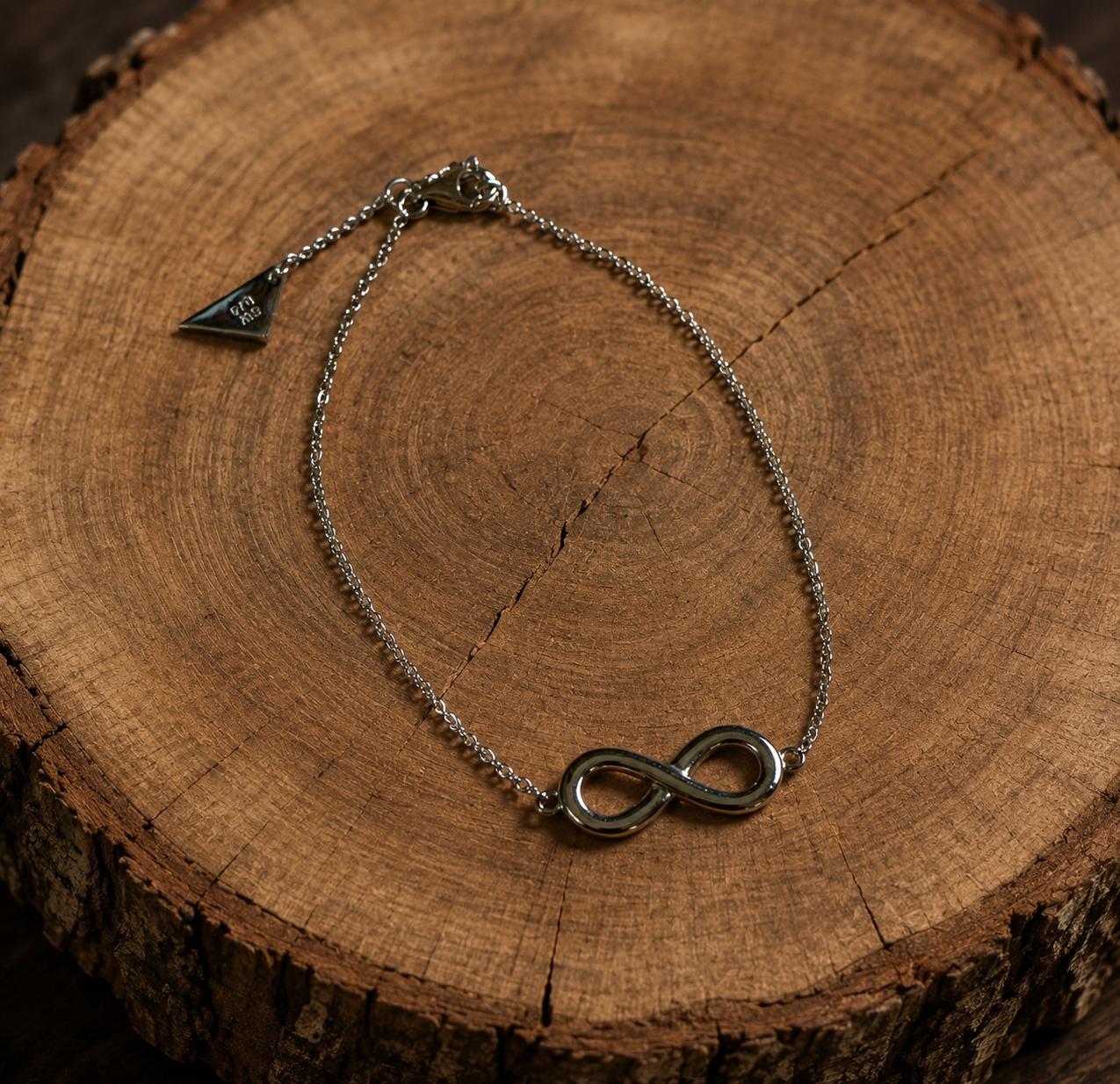 Delicate Infinity Bracelet Sterling Silver