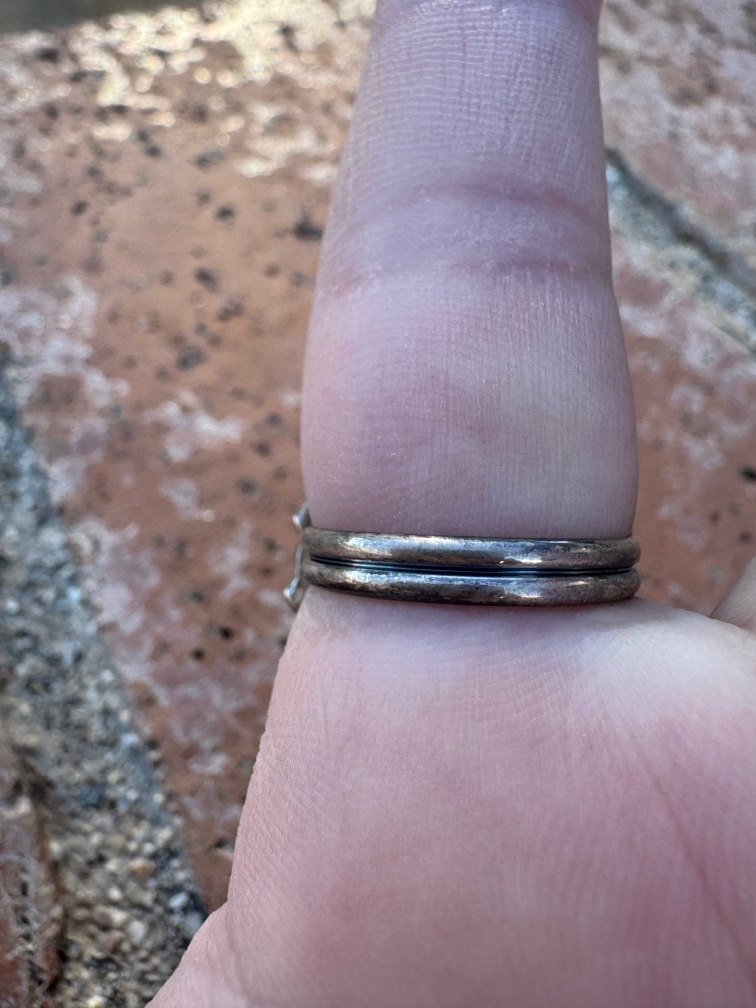 Handcrafted Pink Dream & Sterling Silver Fish Tail Design Ring