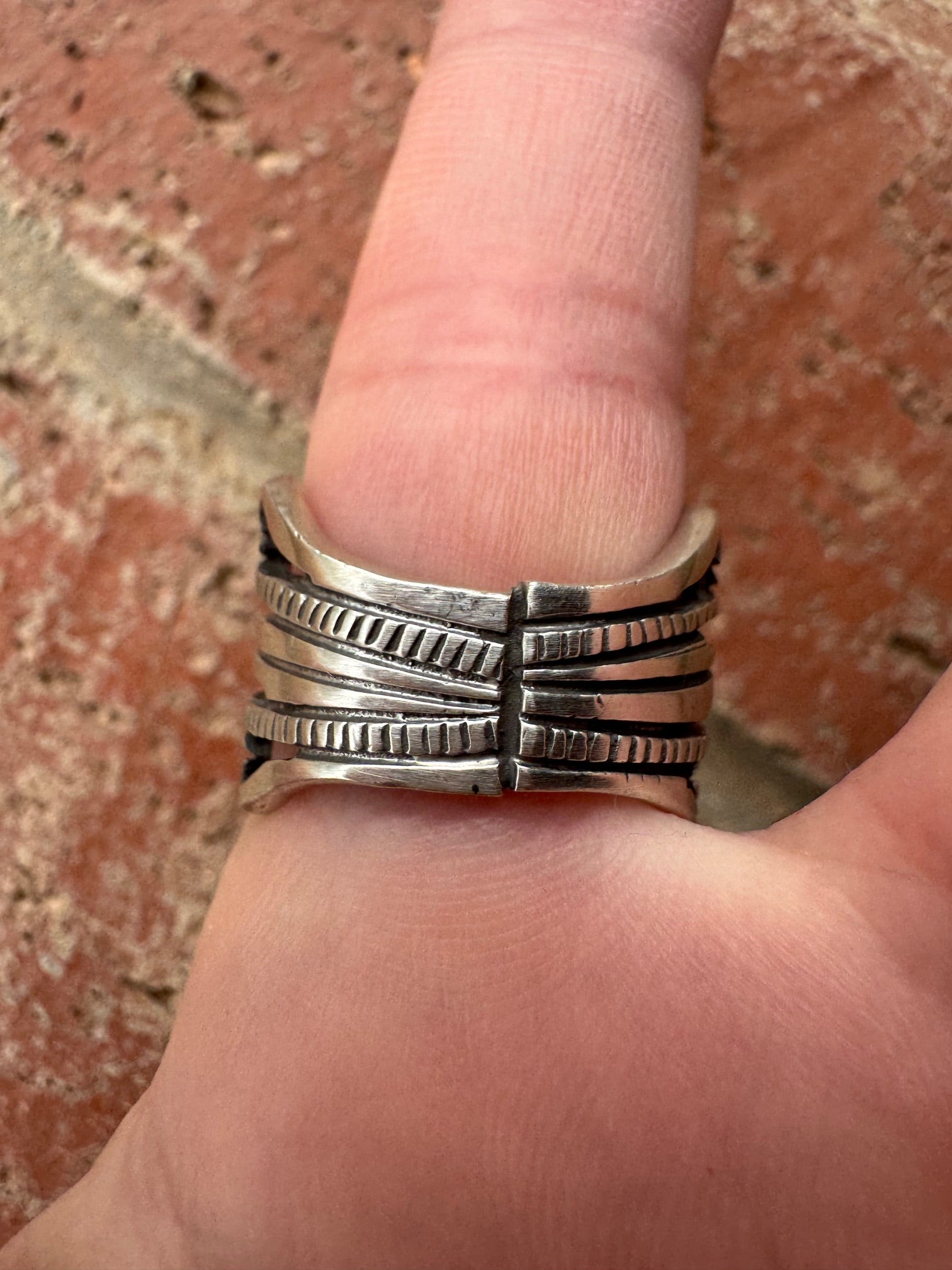 Handcrafted Sonoran Mountain Turquoise & Sterling Silver Ring