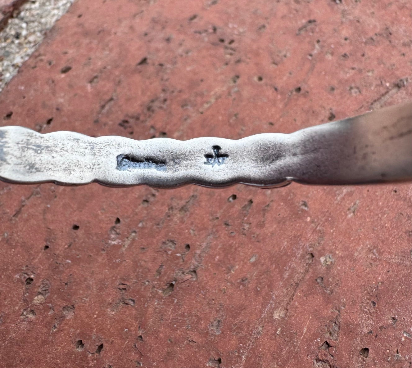 Handcrafted Sterling Silver Studded Cuff Bracelet