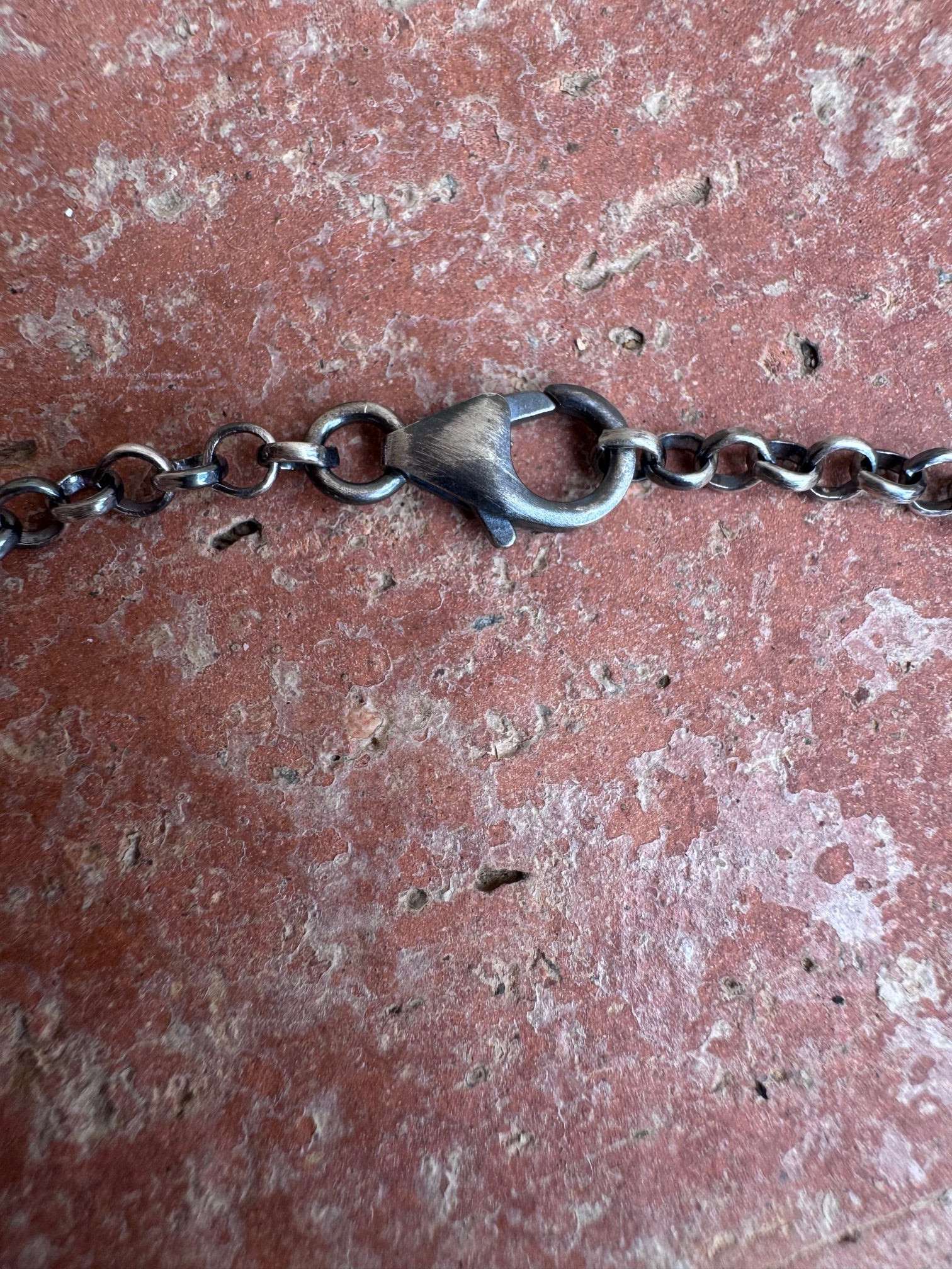 Handcrafted Sterling Silver & Royston Turquoise Bar Necklace