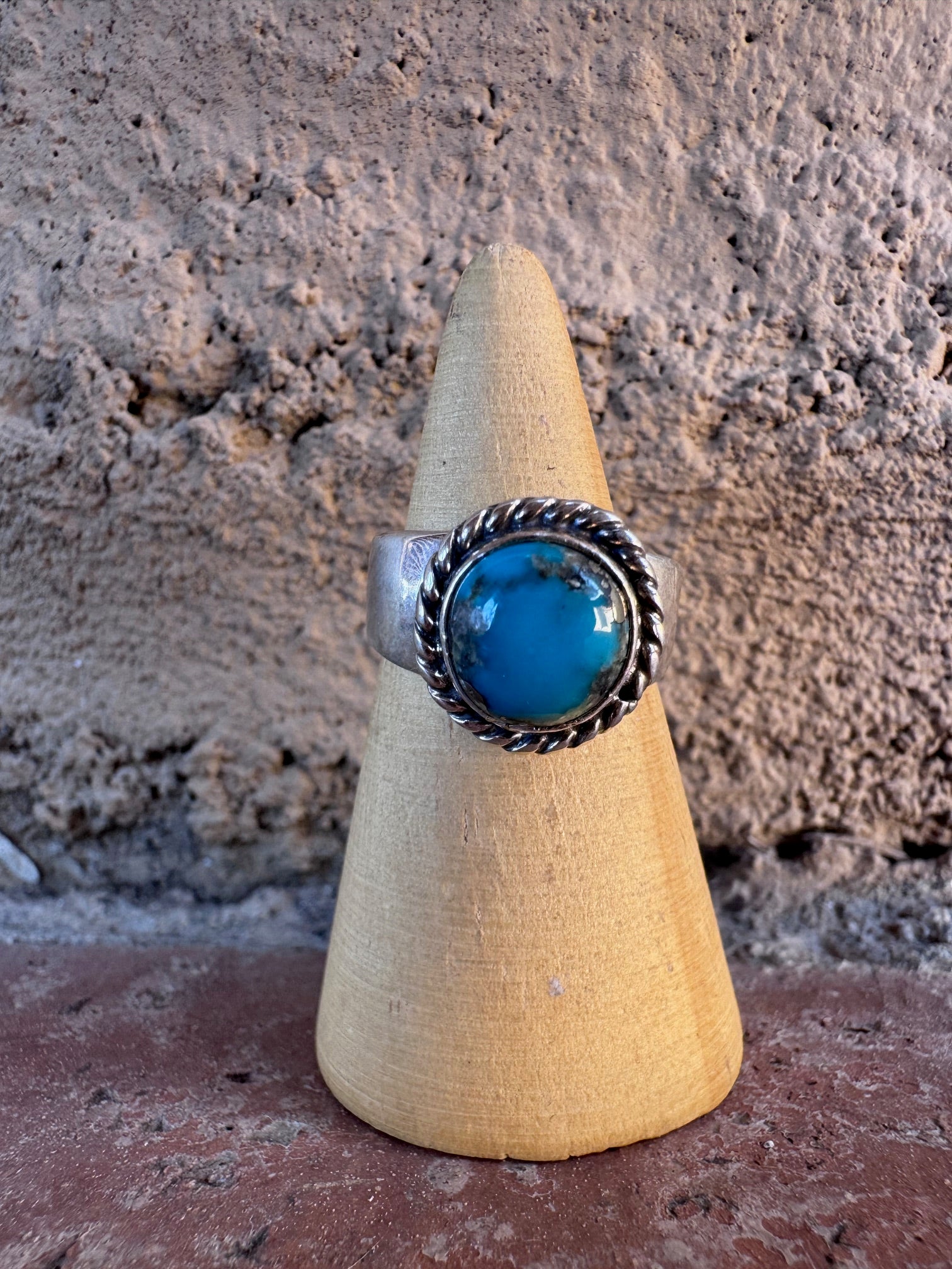 Handcrafted Sterling Silver & Turquoise Ring