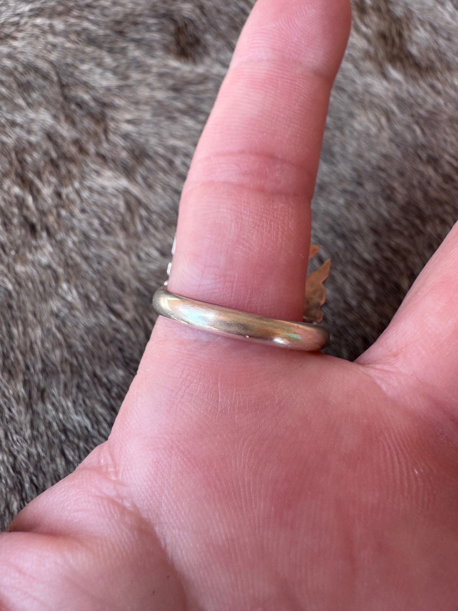 Handcrafted Turquoise & Sterling Silver Adjustable Cross Ring