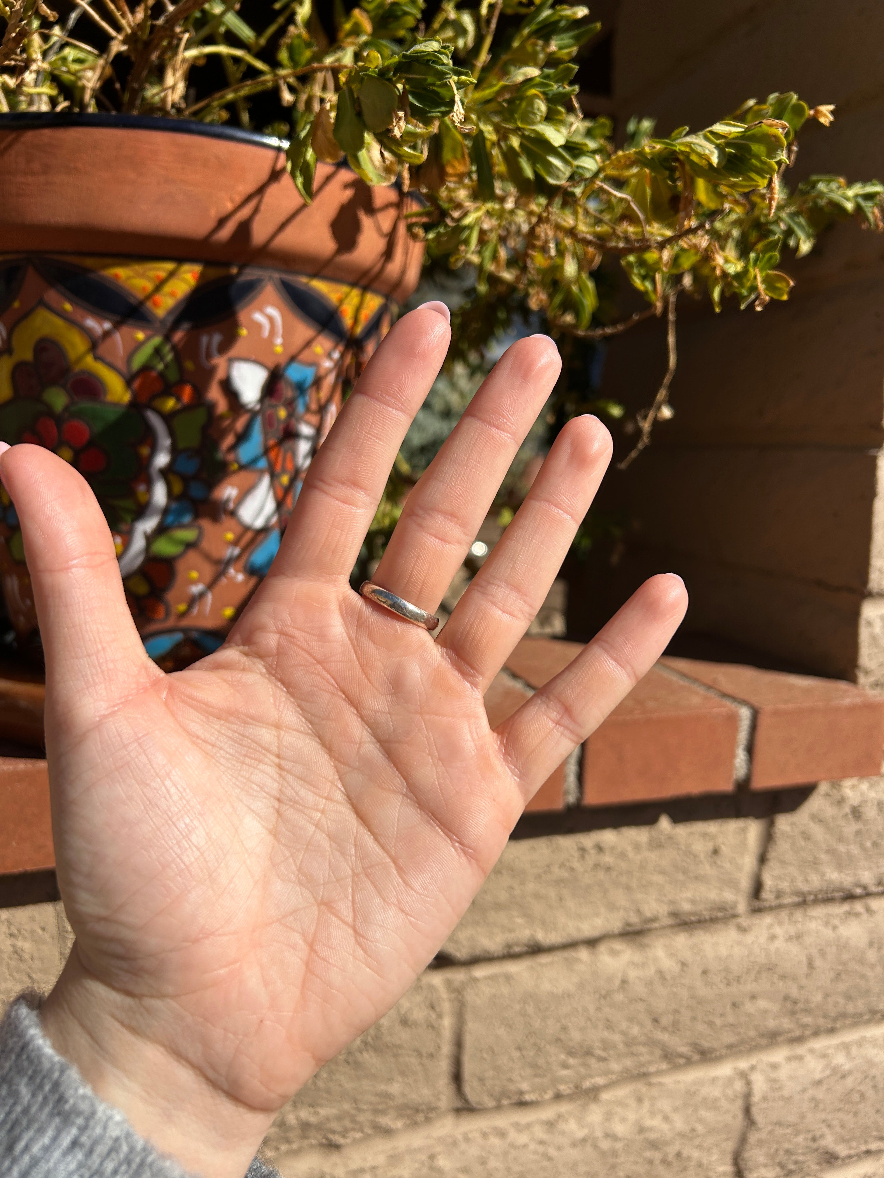 Wild Amore Handmade Adjustable Wild Horse Sterling Silver Heart Ring