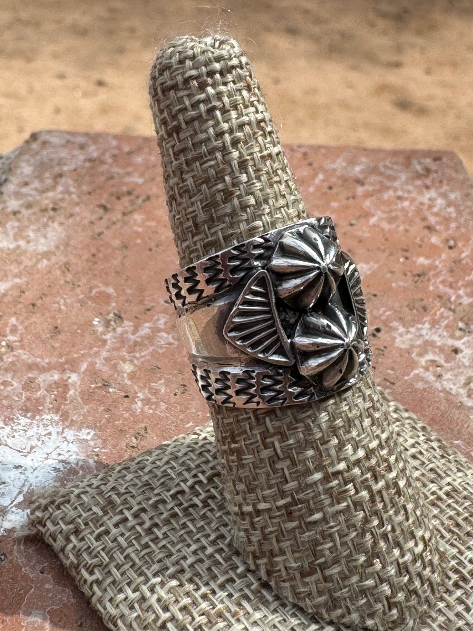 Handcrafted Sterling Silver Star Ring by Sunshine Reeves