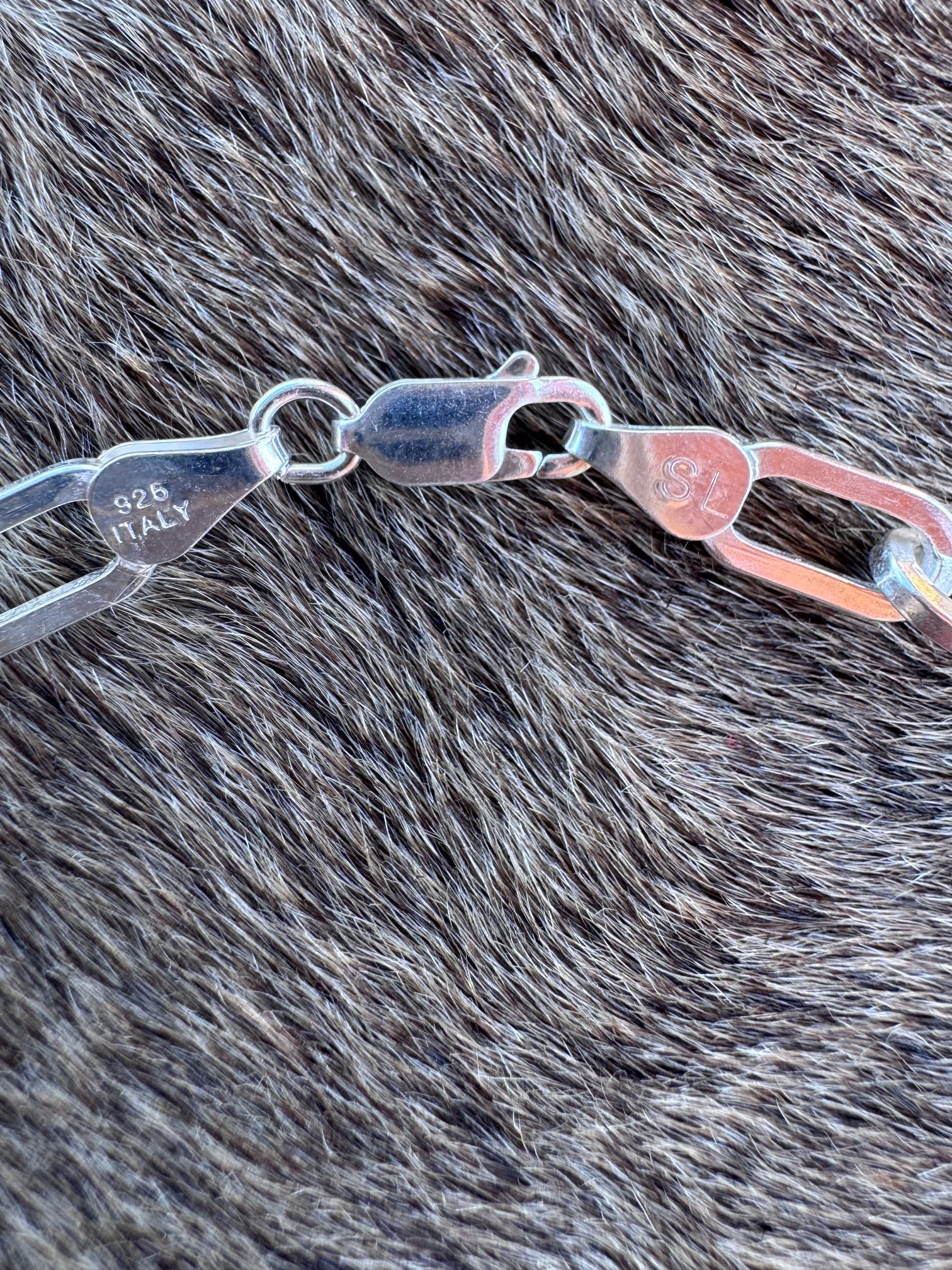 Handmade Sterling Silver Medium Paperclip Chain Necklace