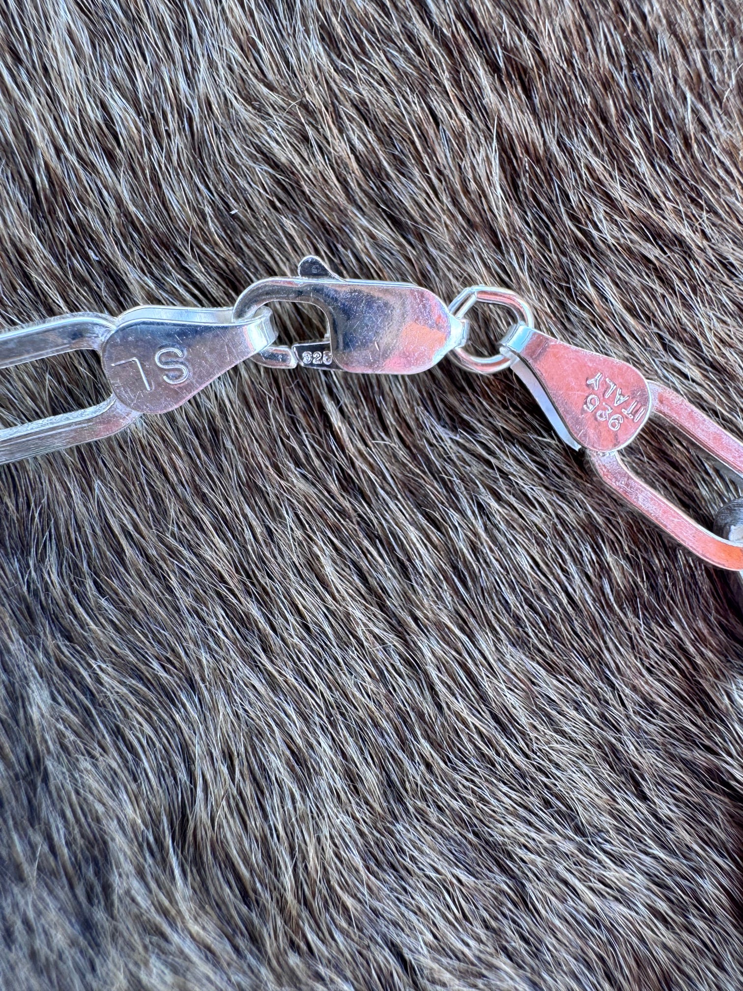 Handmade Sterling Silver Medium Paperclip Chain Bracelet