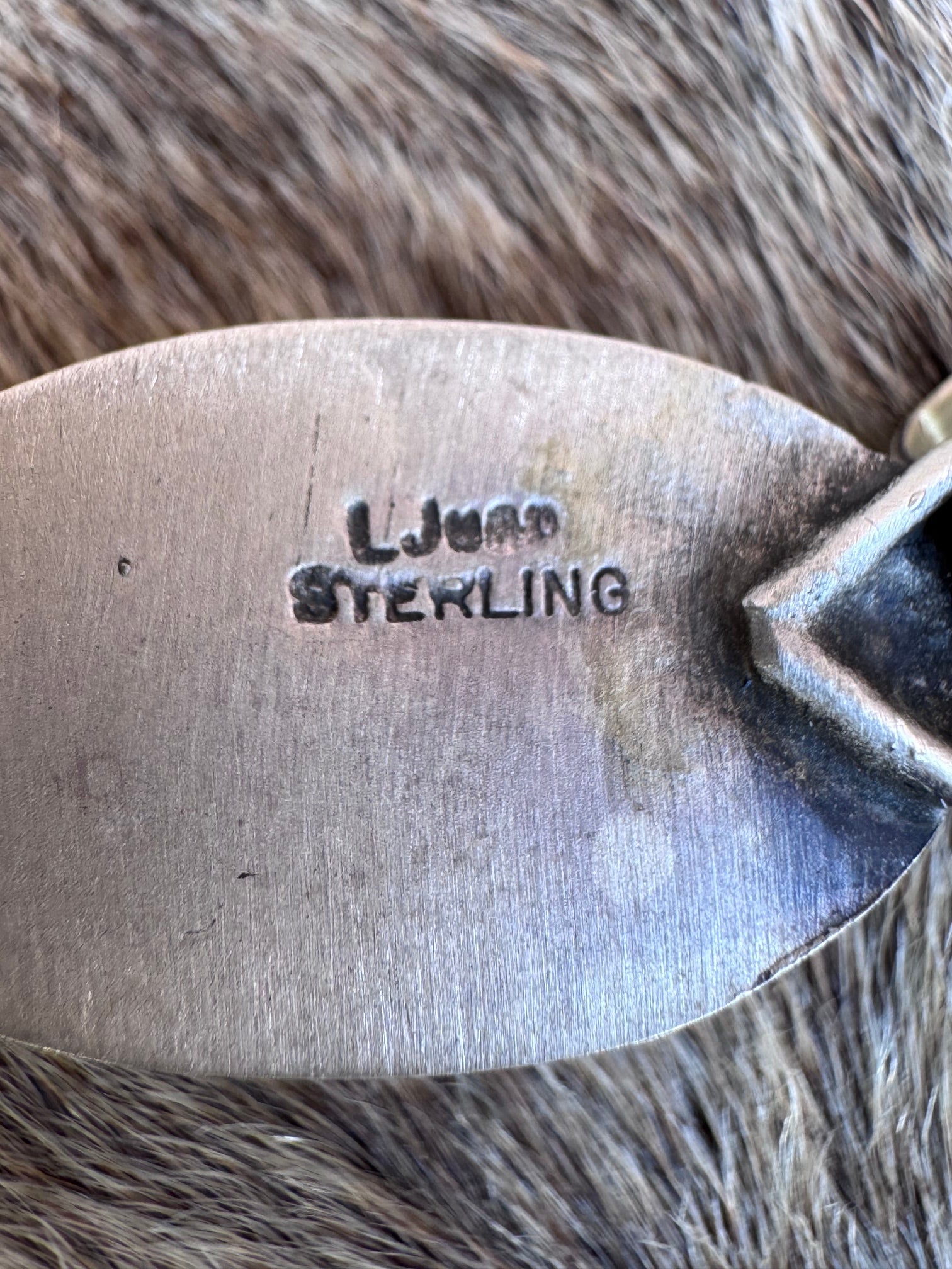 Handcrafted Sterling Silver White Buffalo Blossom Pendant