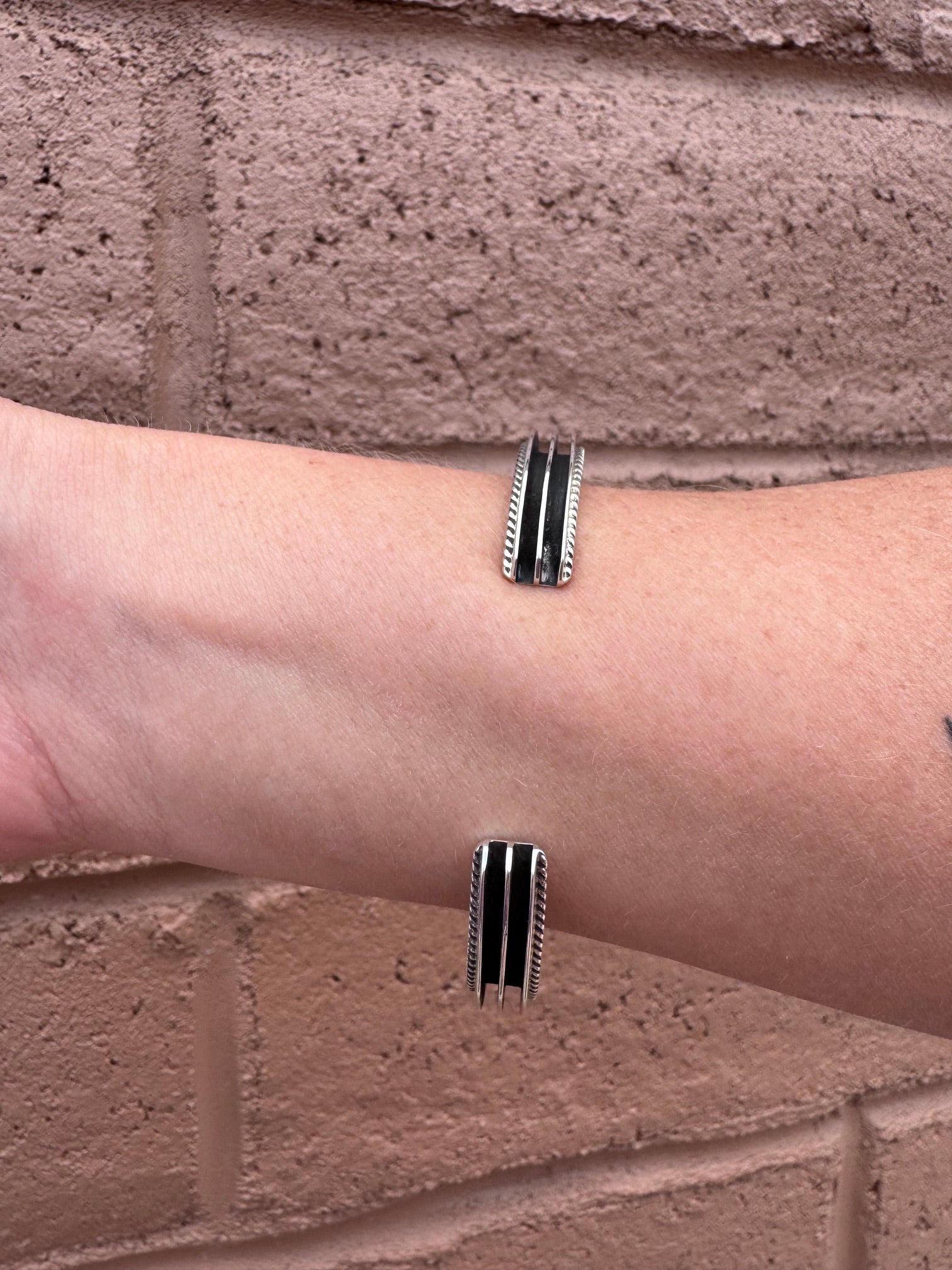 Handcrafted Sterling Silver & Turquoise Cuff Bracelet
